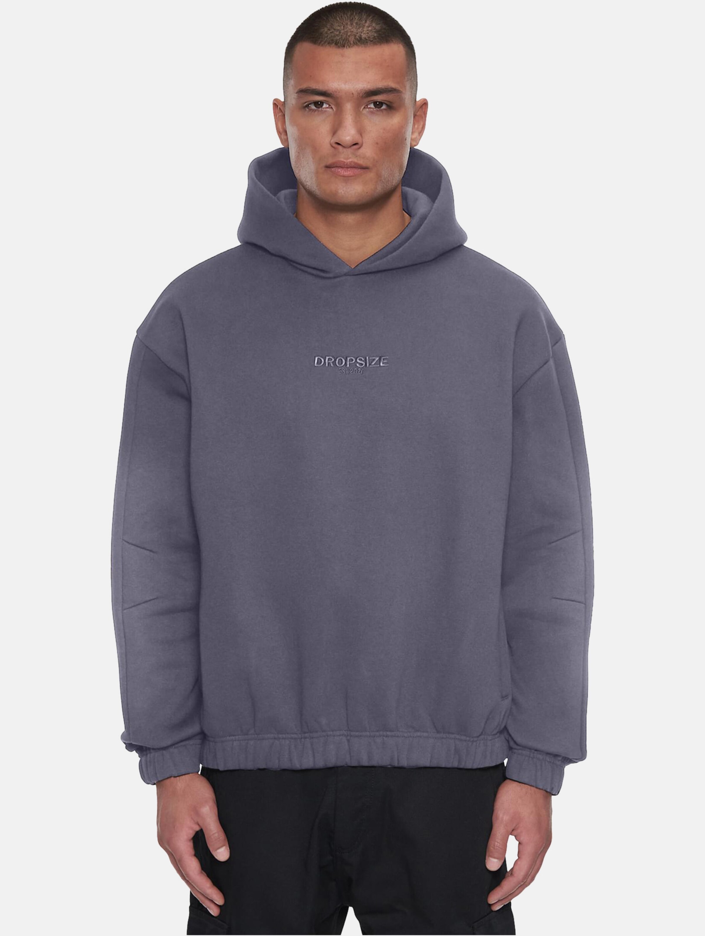Dropsize HEAVY OVERSIZE HD PRINT x RUBBER PATCH HOODIE