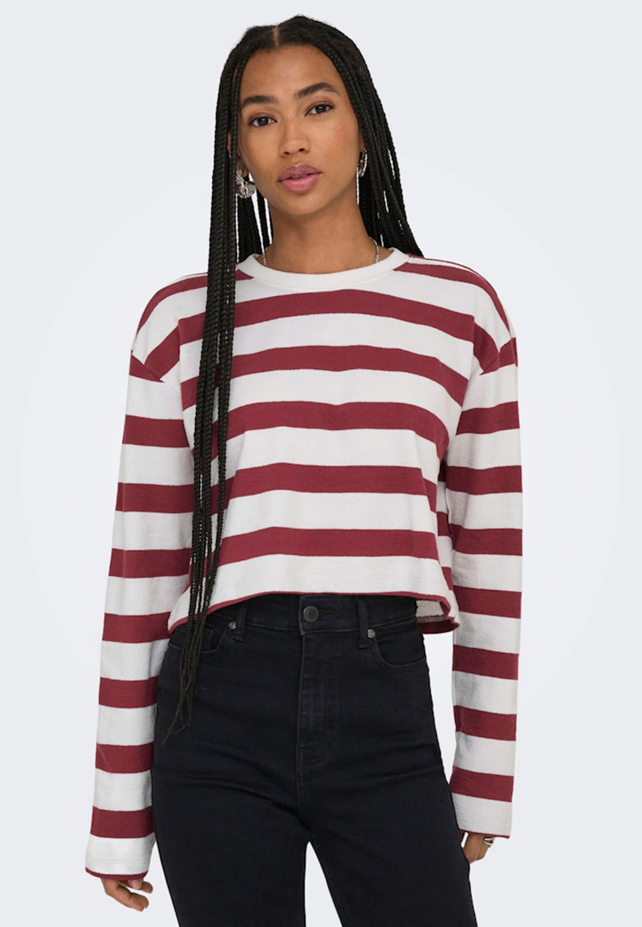 Only ONLELSA L/S O-NECK BOX UB SWT