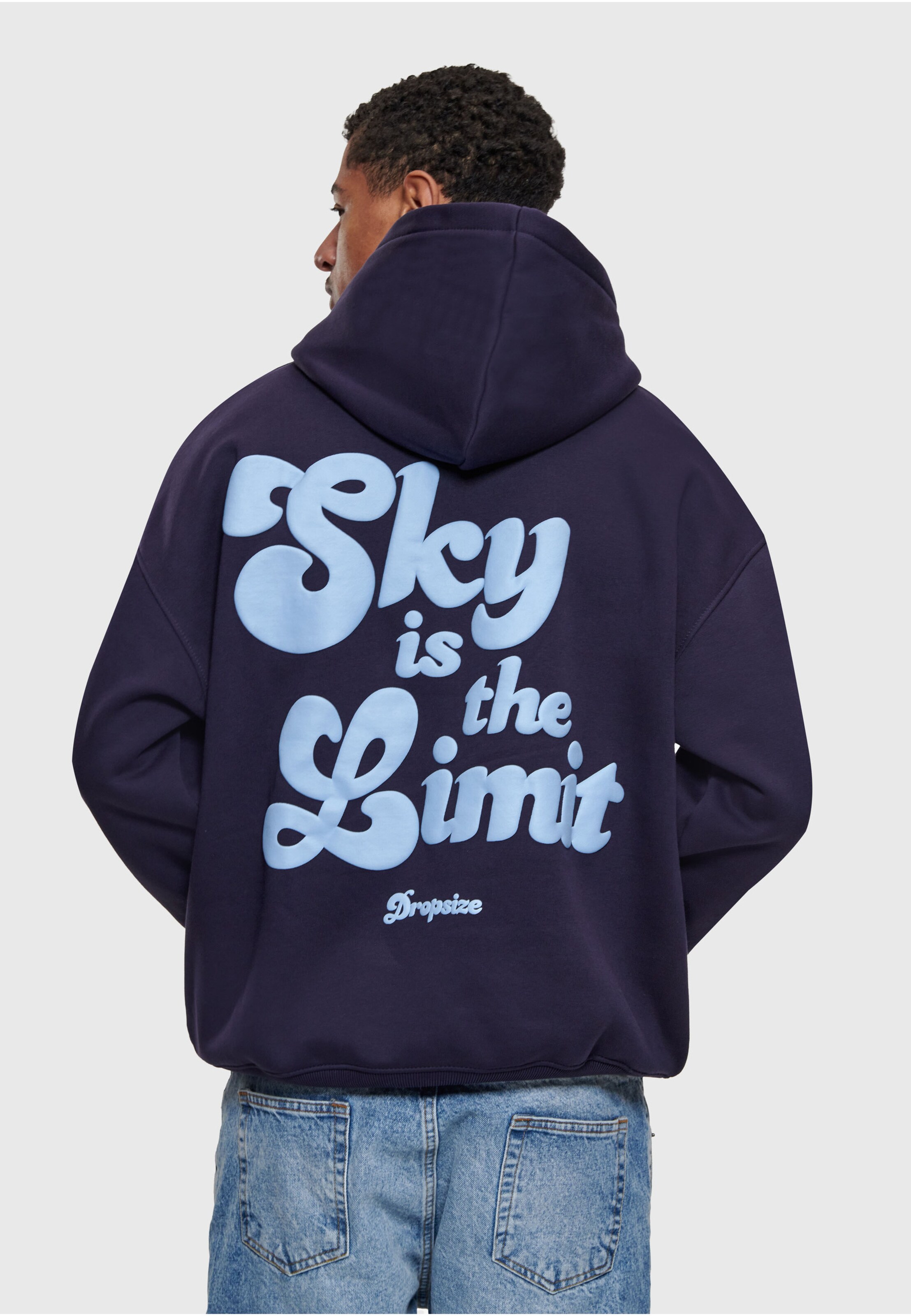 Dropsize SKY PUFF PRINT HOODIE
