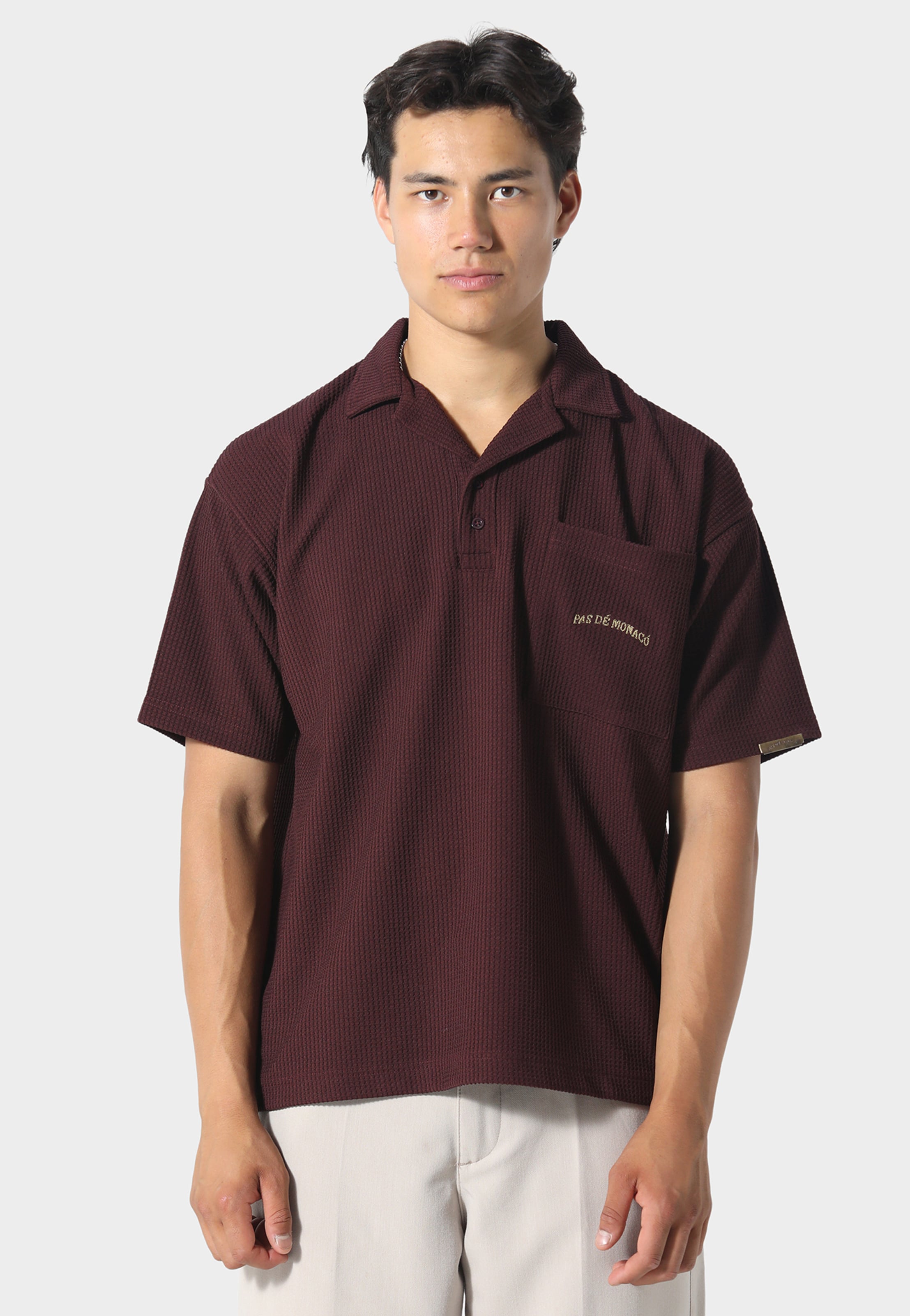 Pas De Monaco WAFFLE POLO