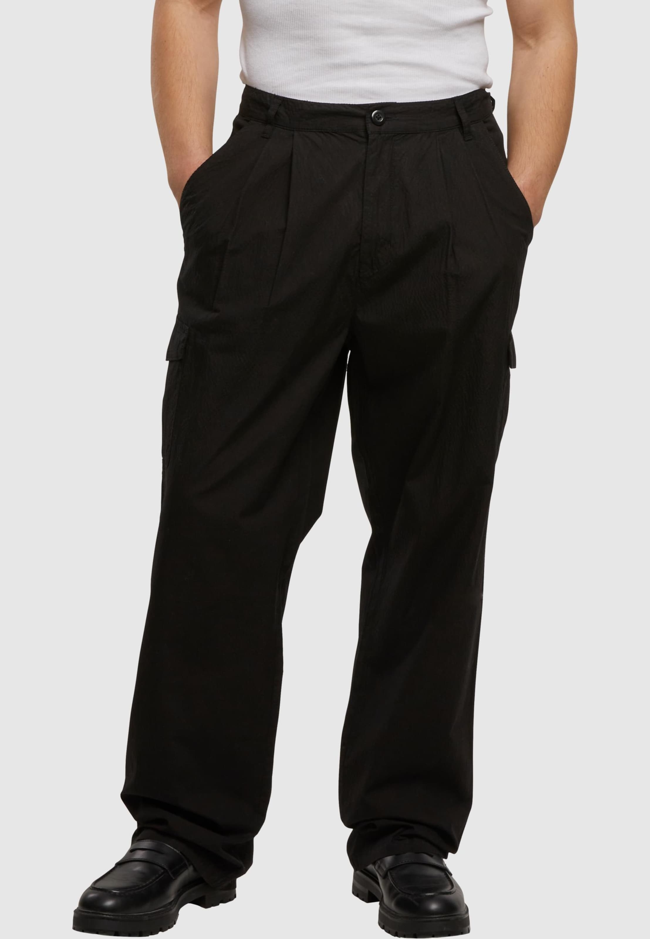 Urban Classics Wide Pleated Cargo Pants