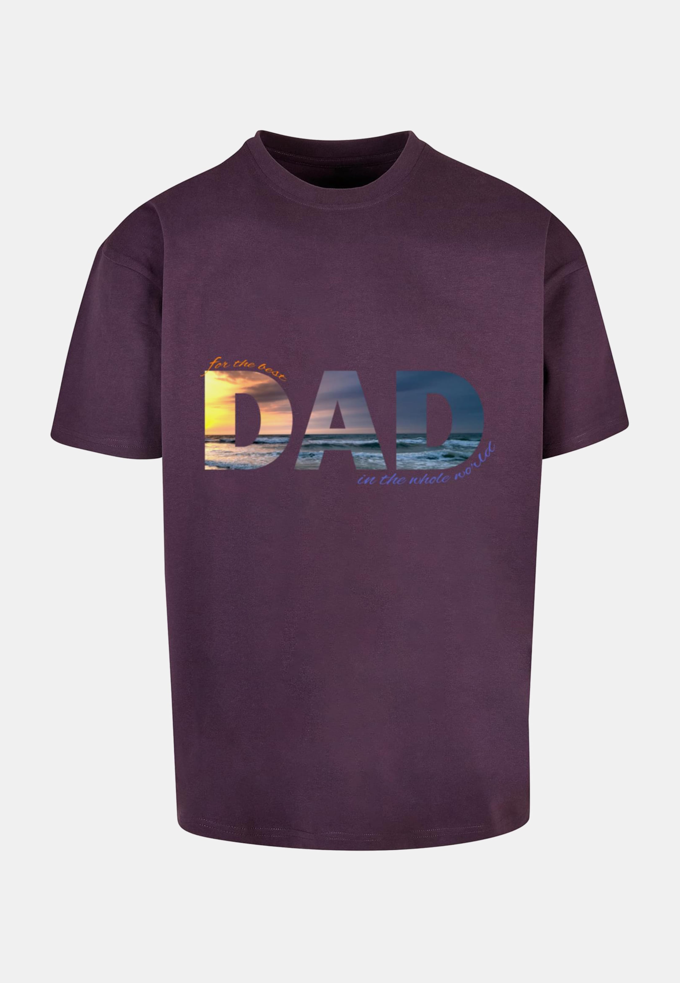 Merchcode POD For The Best Dad Heavy Oversize Tee