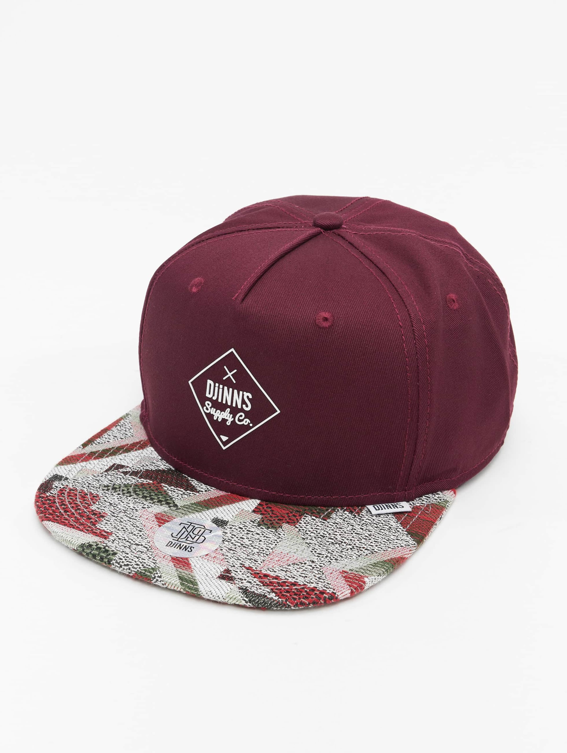 Djinns 5 Panel Rubber Aztek Snapback Cap