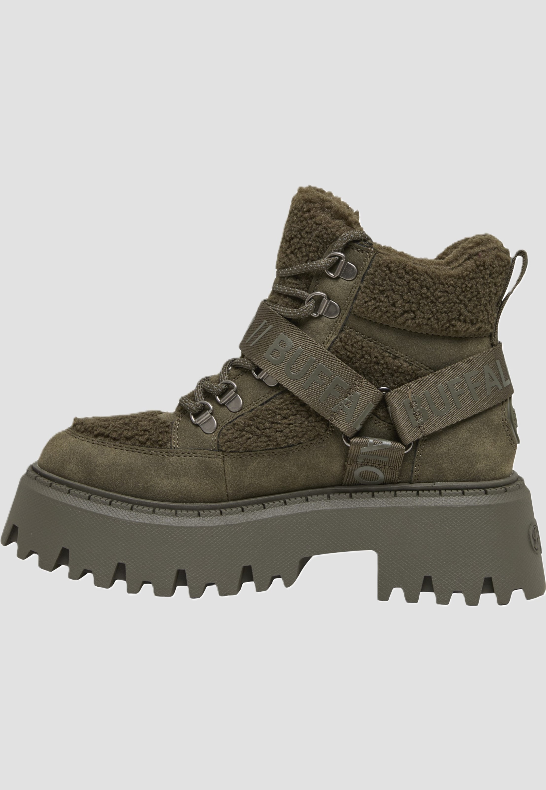 Buffalo ASPEN COM MID WARM - VEGAN NUBUCK/FUR