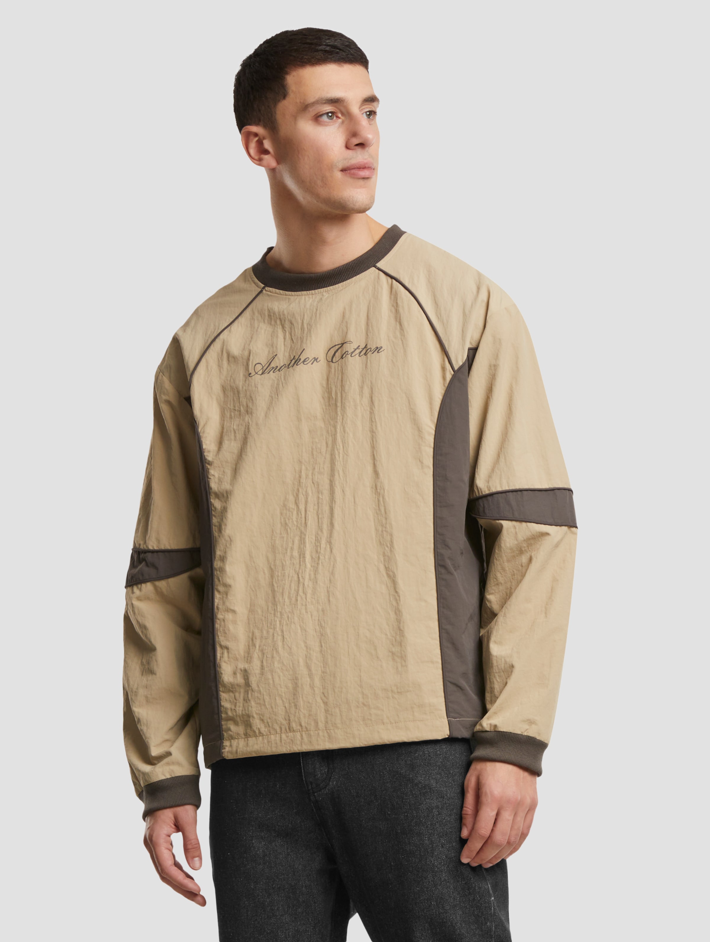 Another Cotton Lab Oversize Raglan Windbreaker Übergangsjacke