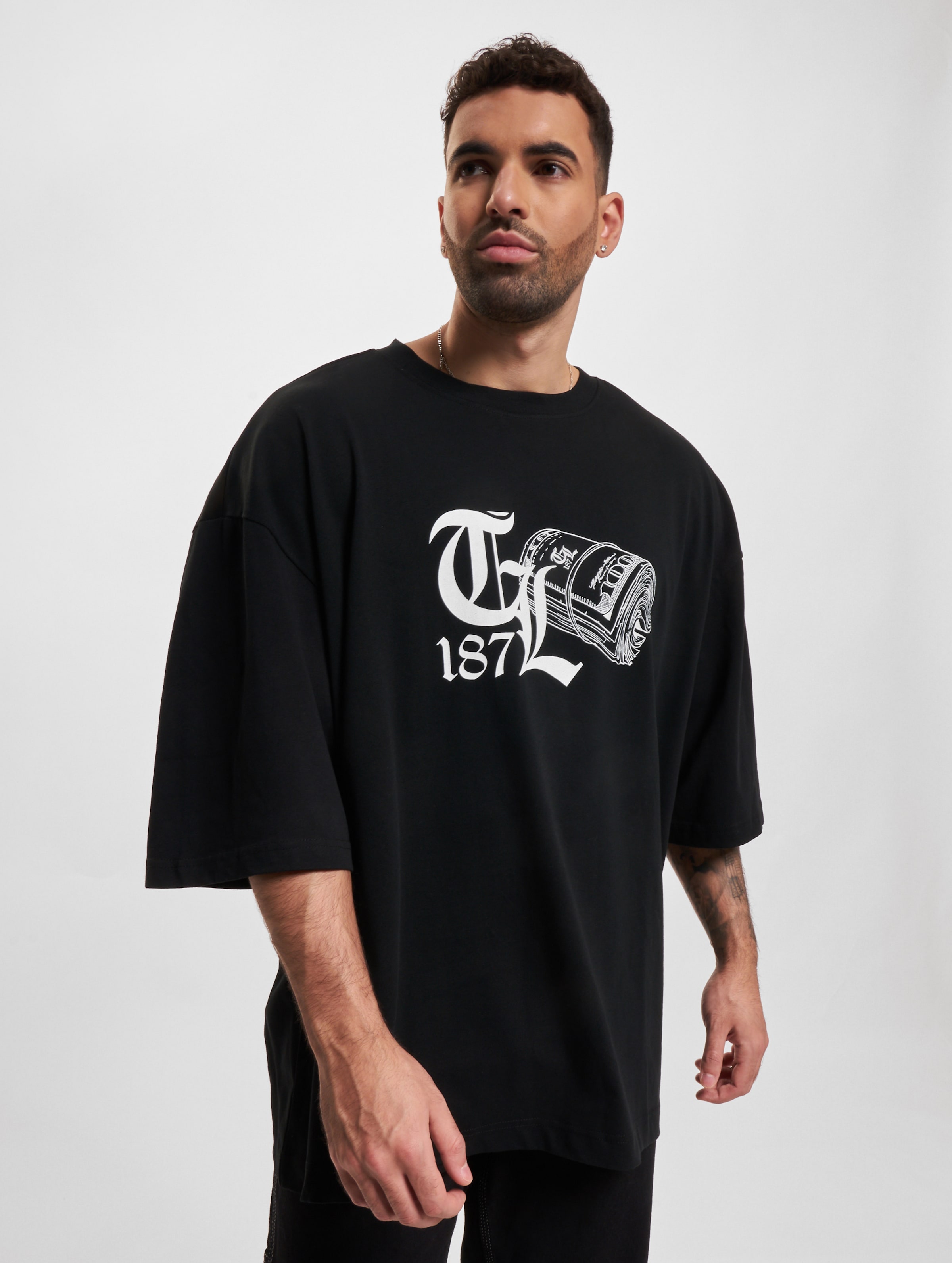 Thug Life Money Print T-Shirt