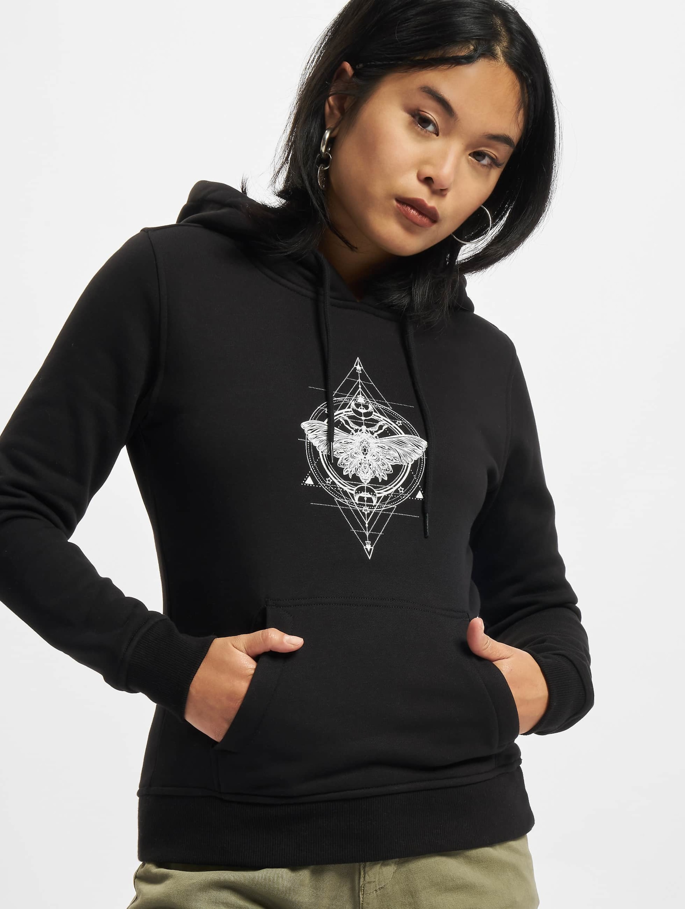 Mister Tee Ladies Moth Hoody