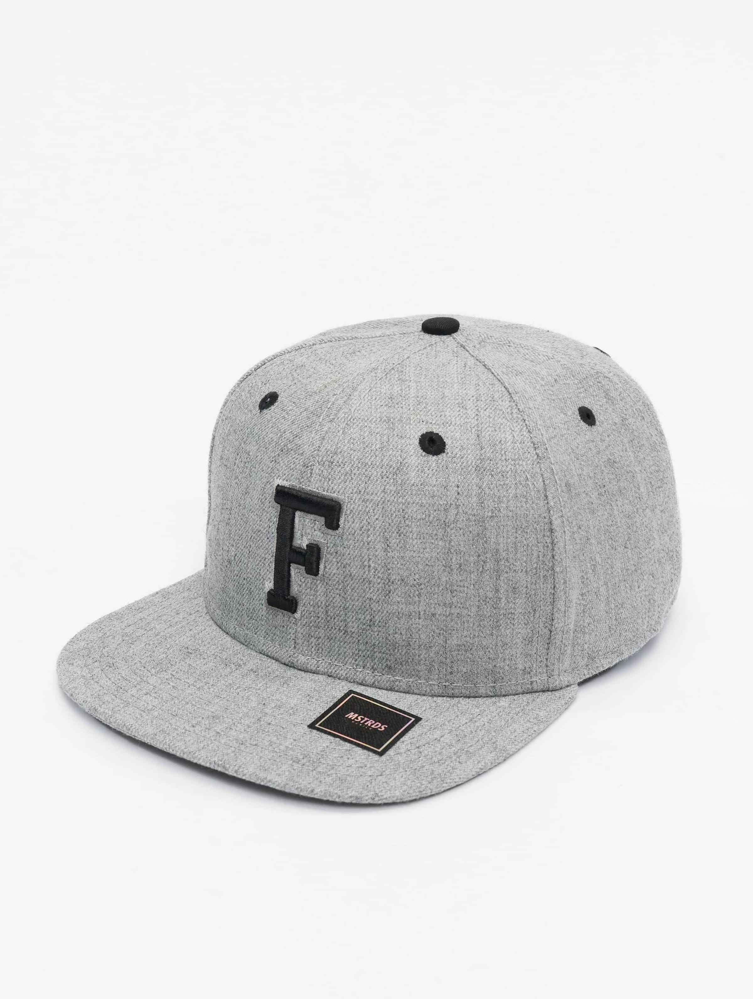 MSTRDS F Letter Snapback Cap