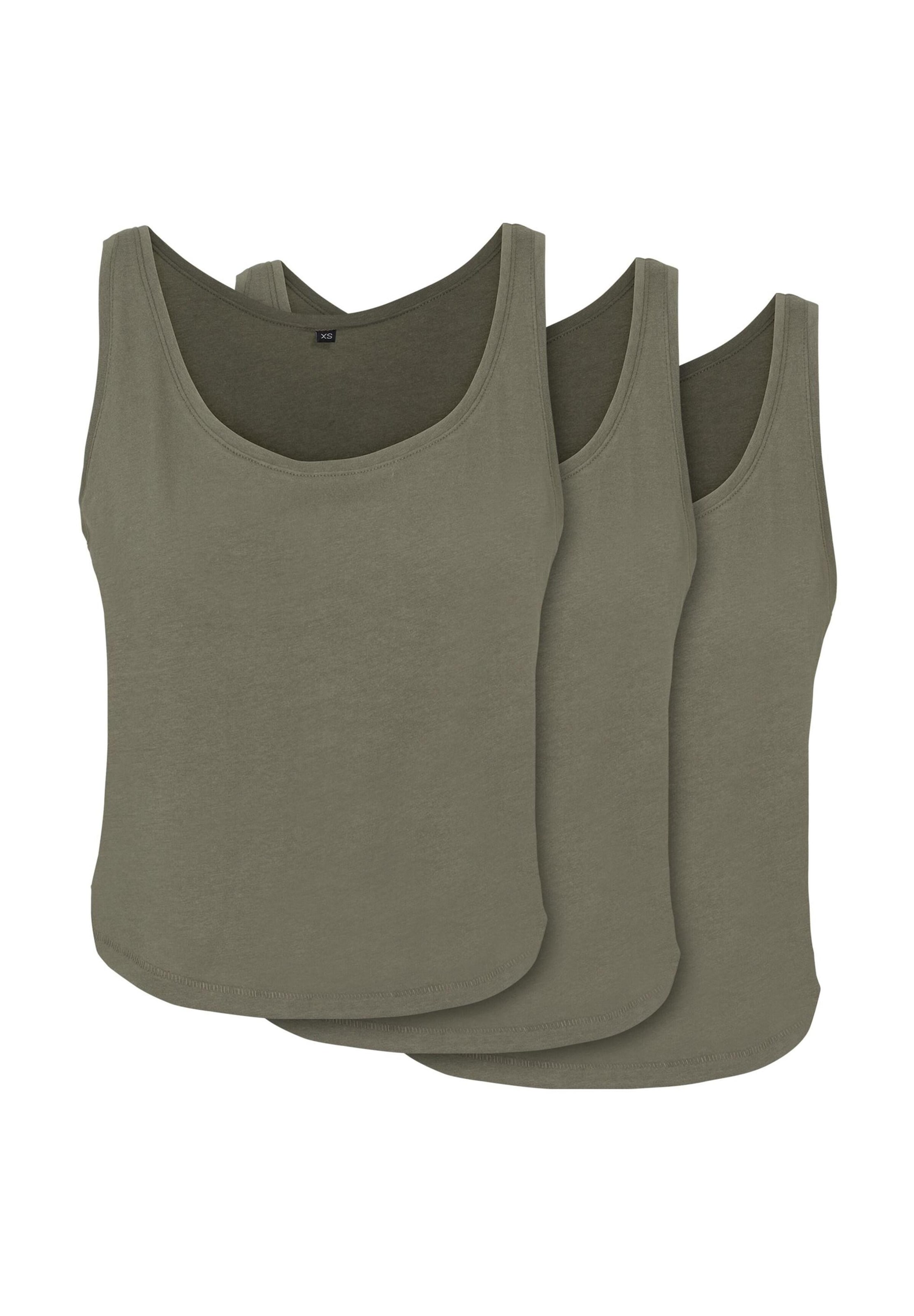 Build Your Brand Ladies Oversized Tanktop 3-Pack