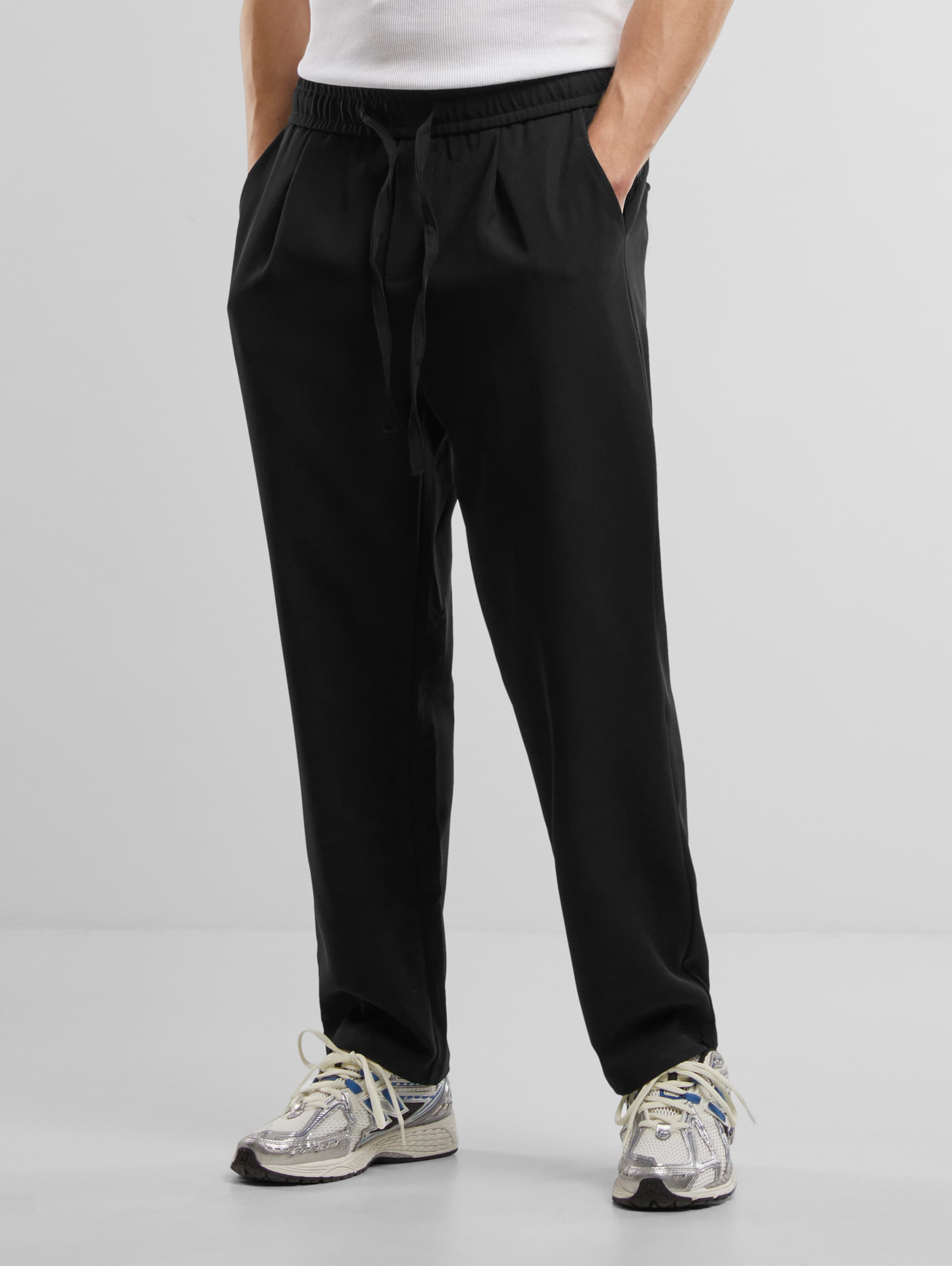 Another Cotton Lab Suit Pleated Stoffhosen