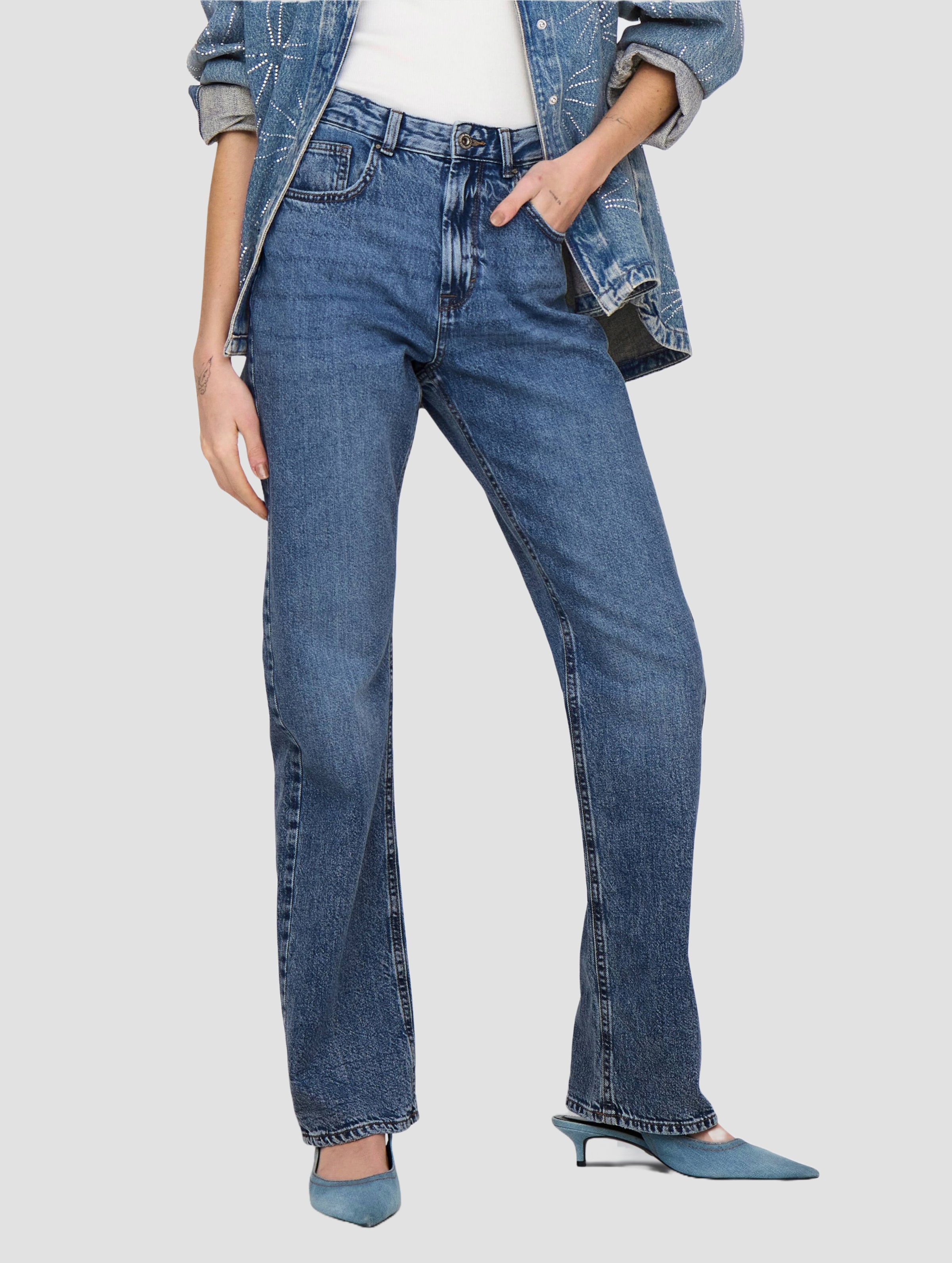 Only Billie Straight Tai741 High Waist Jeans