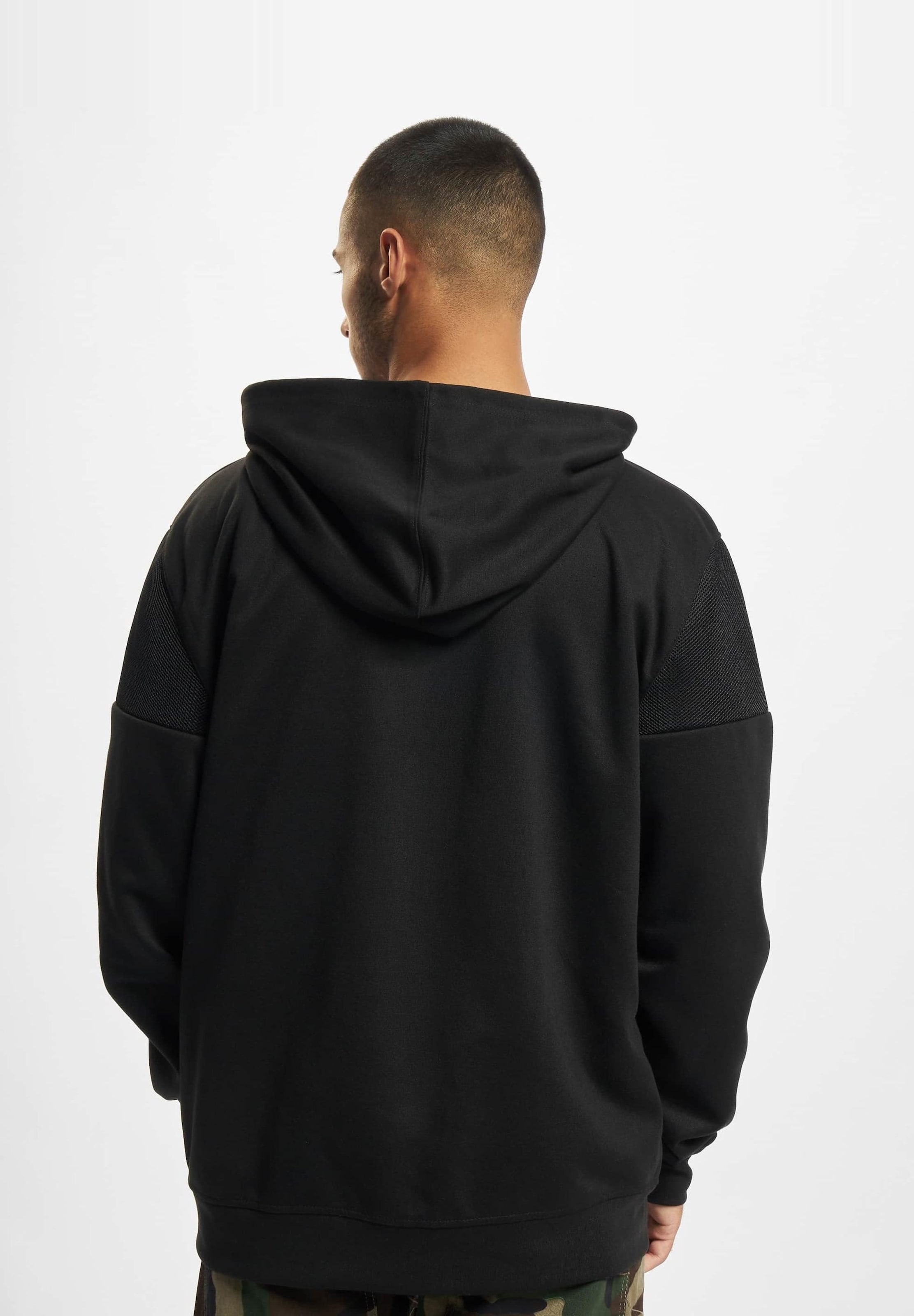 Southpole Neoprene Block Tech Fleece Full Zip Hoodie