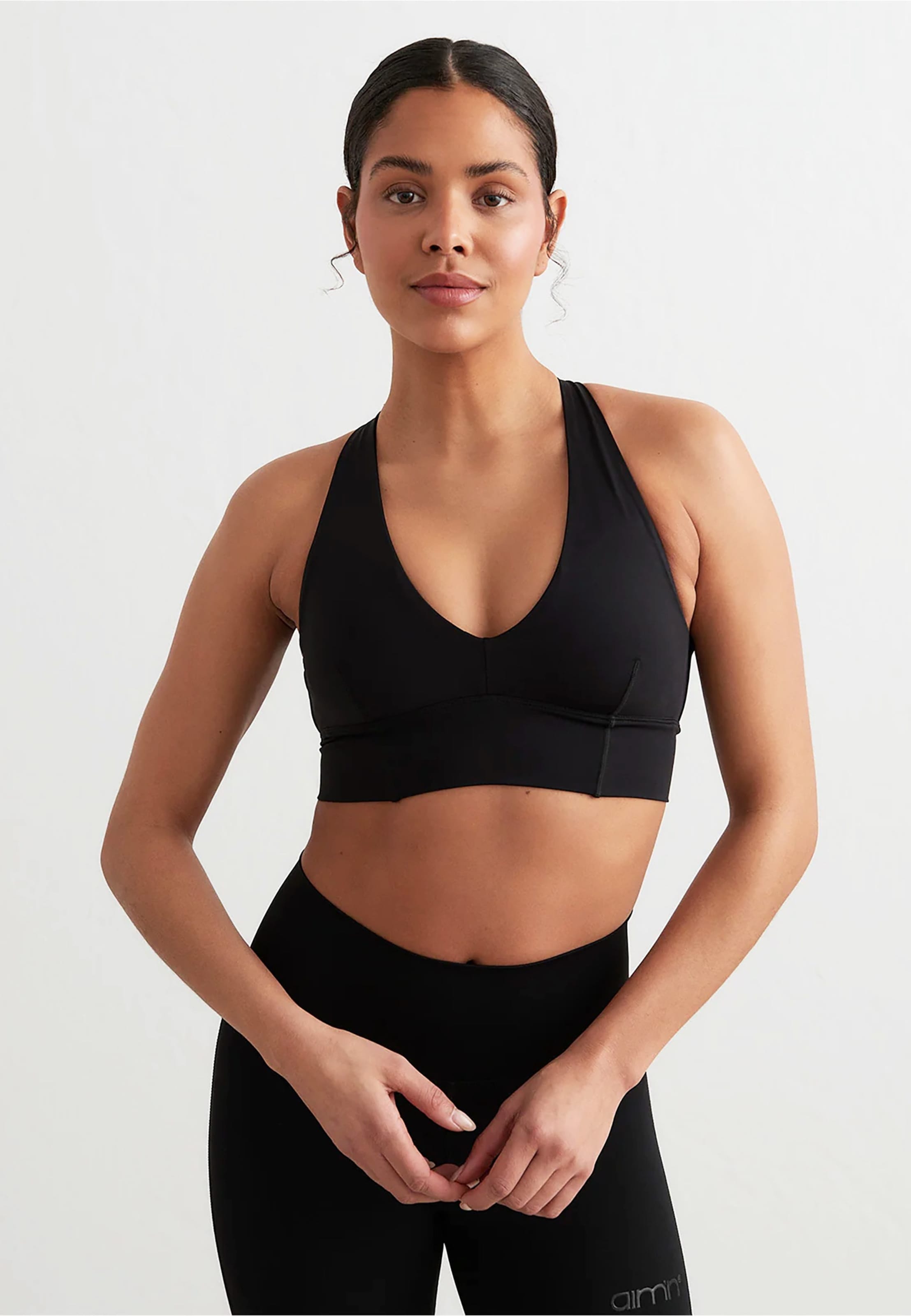 aimn Sculpting Crossed Back Bra