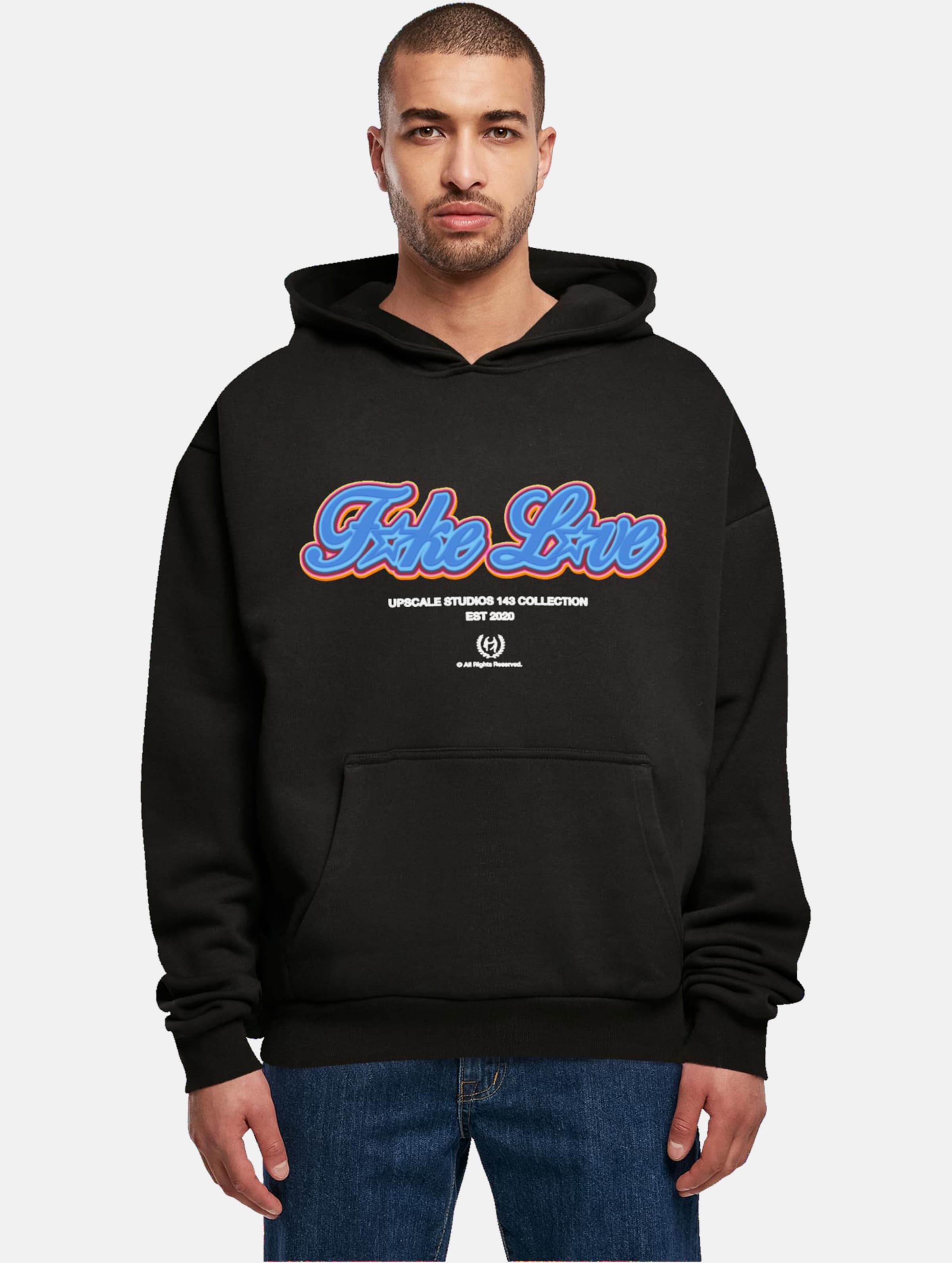 Mister Tee Upscale F*ke L*ve Ultra Heavy Oversize Hoodie