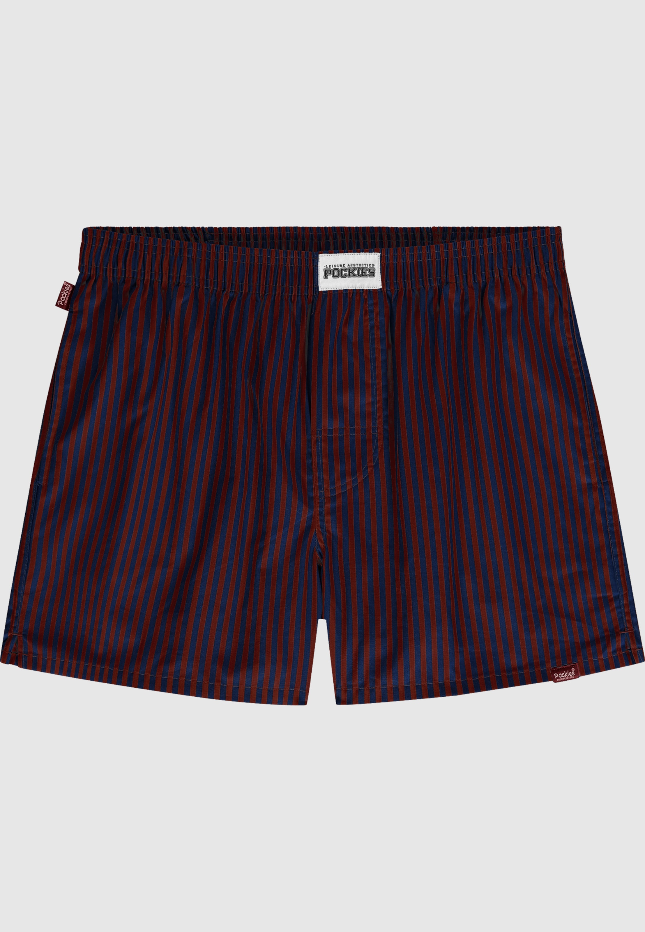 Pockies Striped Boyfriend Boxers