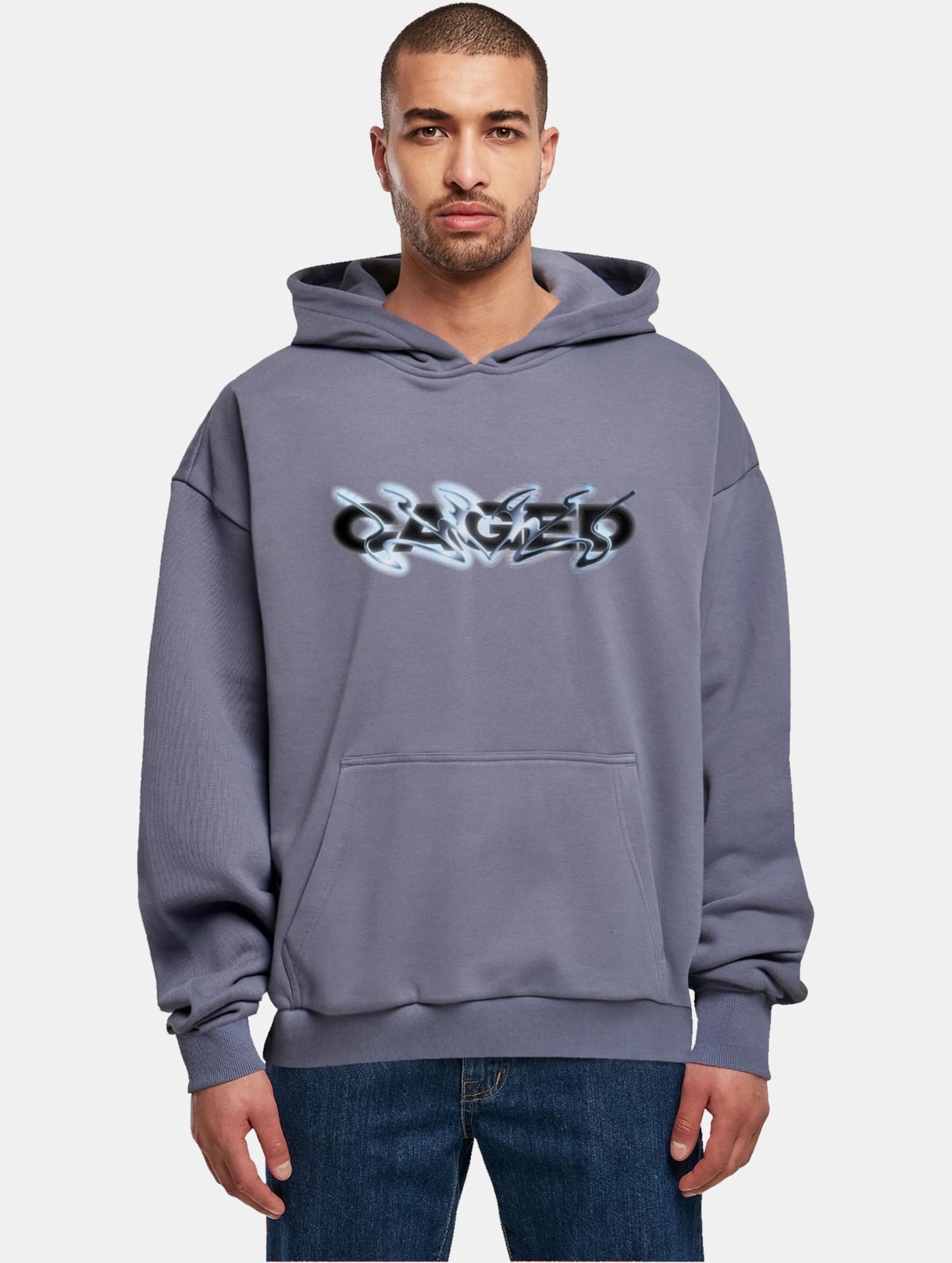 Mister Tee Upscale Cagedchrome Ultra Heavy Oversize Hoodie