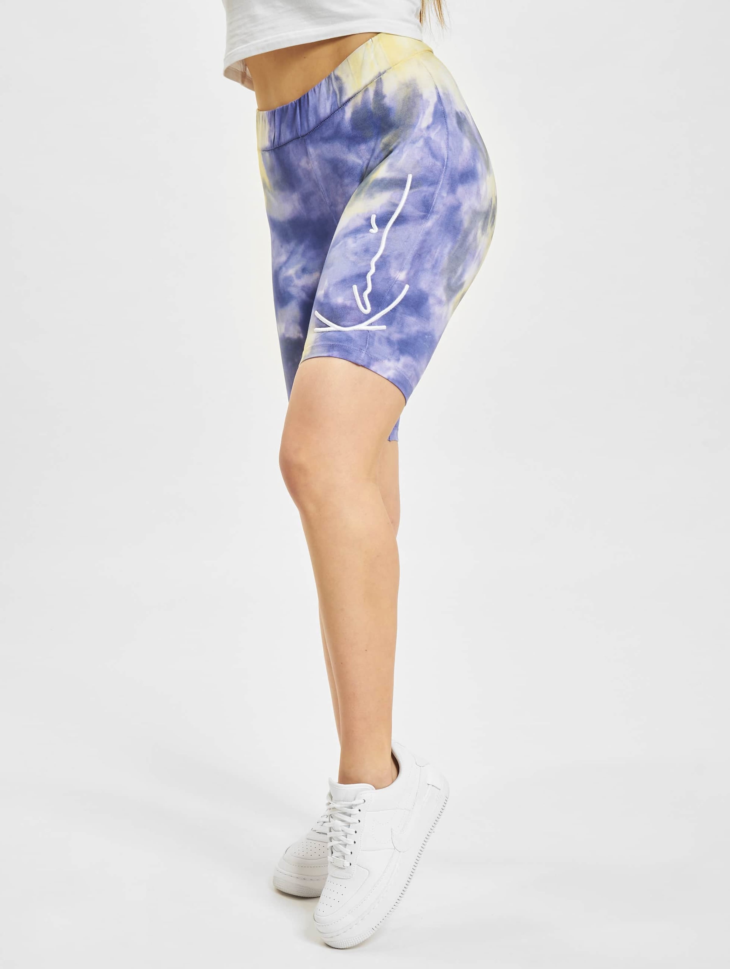Karl Kani KKWQ22139LIL KK Signature Tie Dye Cycling Short