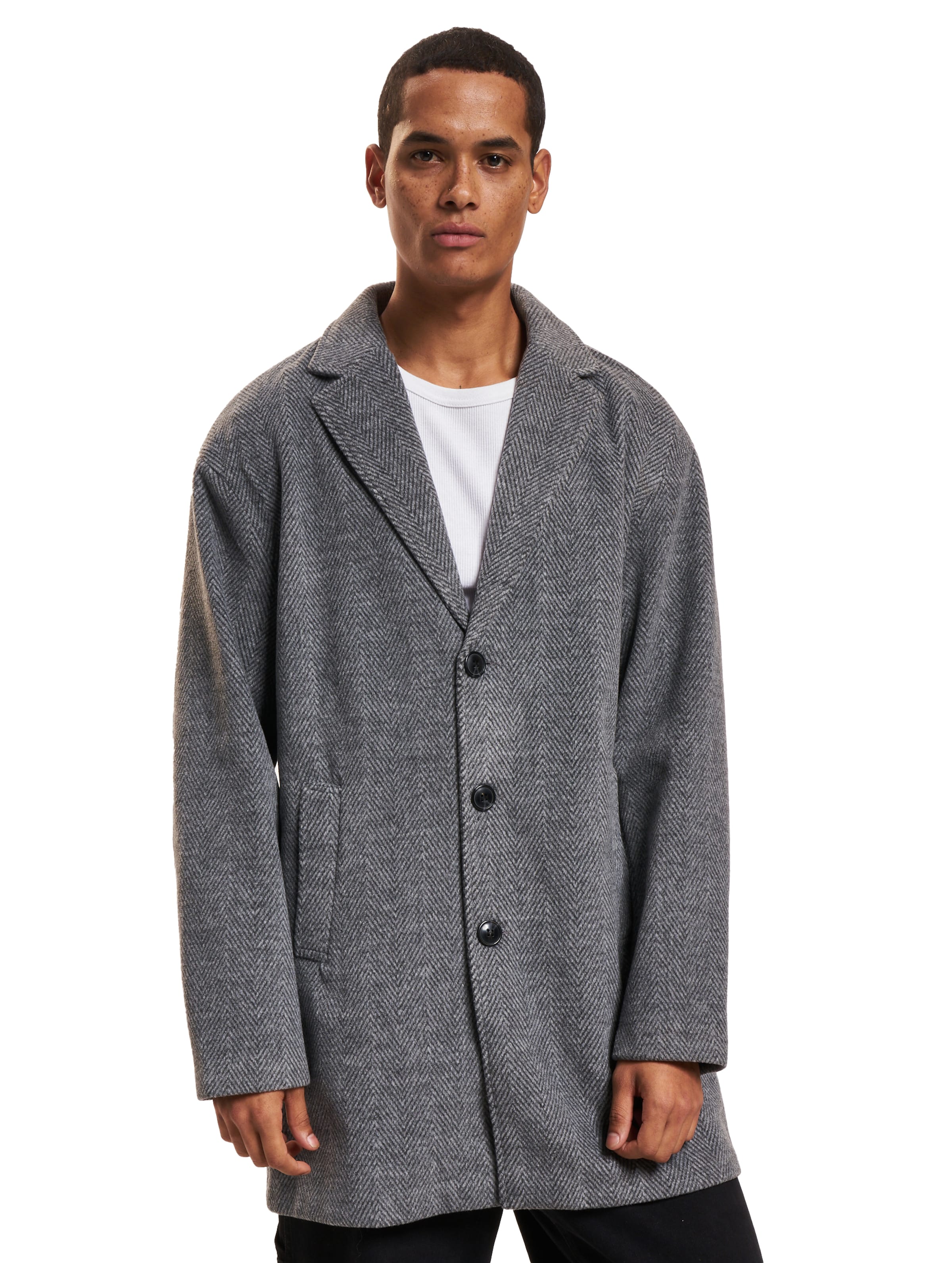 Urban Classics Classic Herringbone Coat