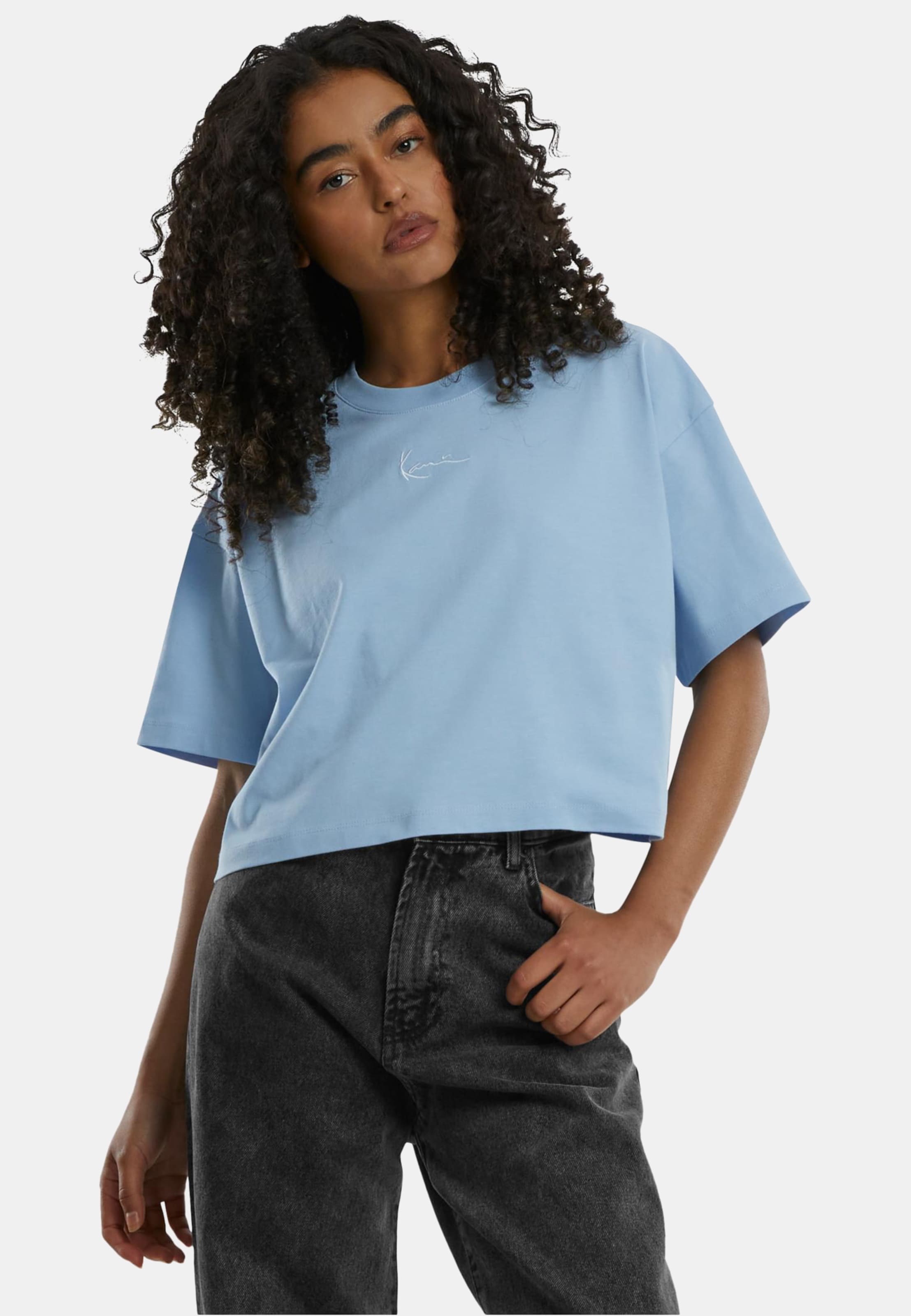 Karl Kani Small Signature Essential Crop Tee