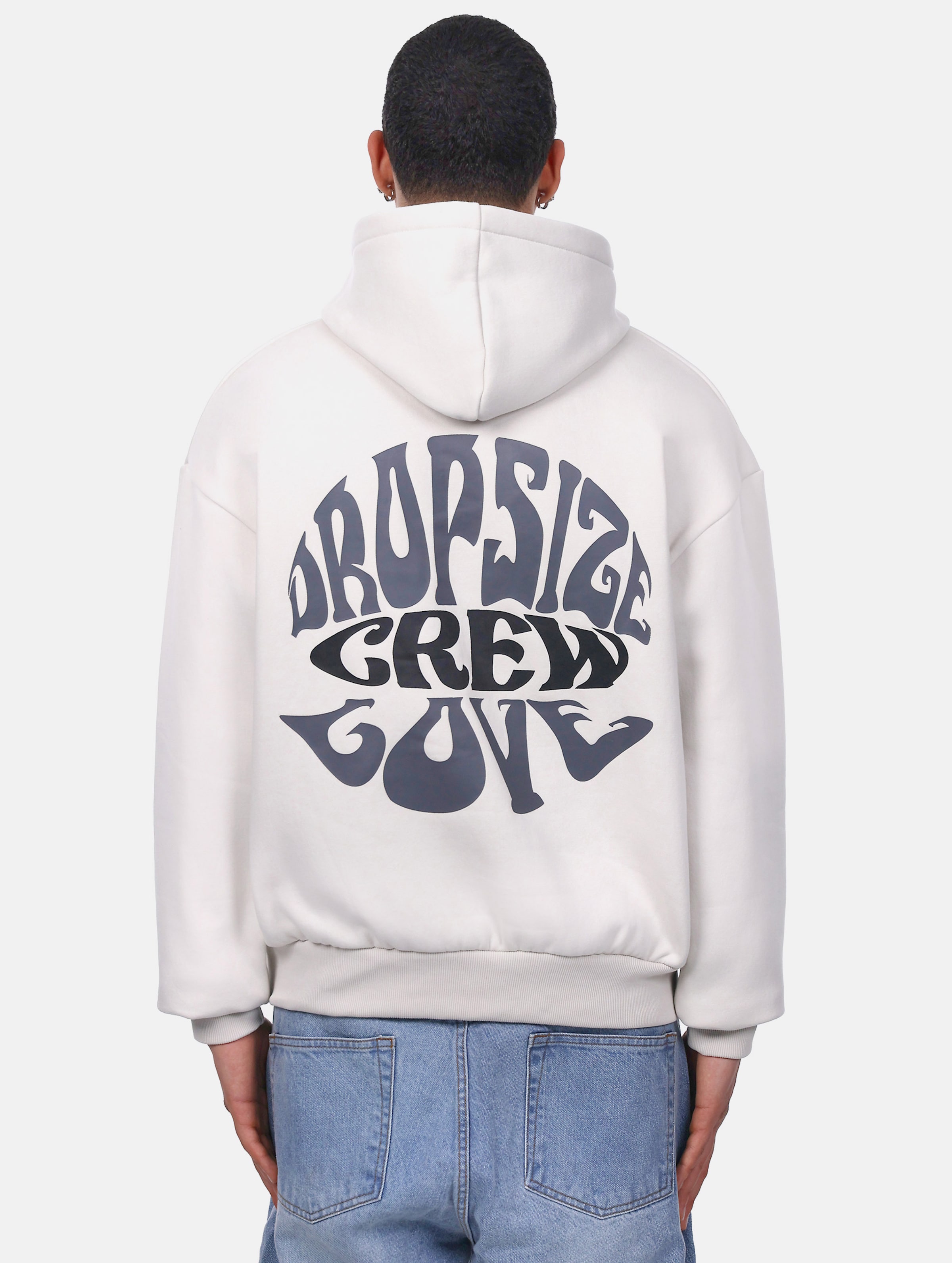 Dropsize HEAVY OVERSIZE CREWLOVE HOODIE