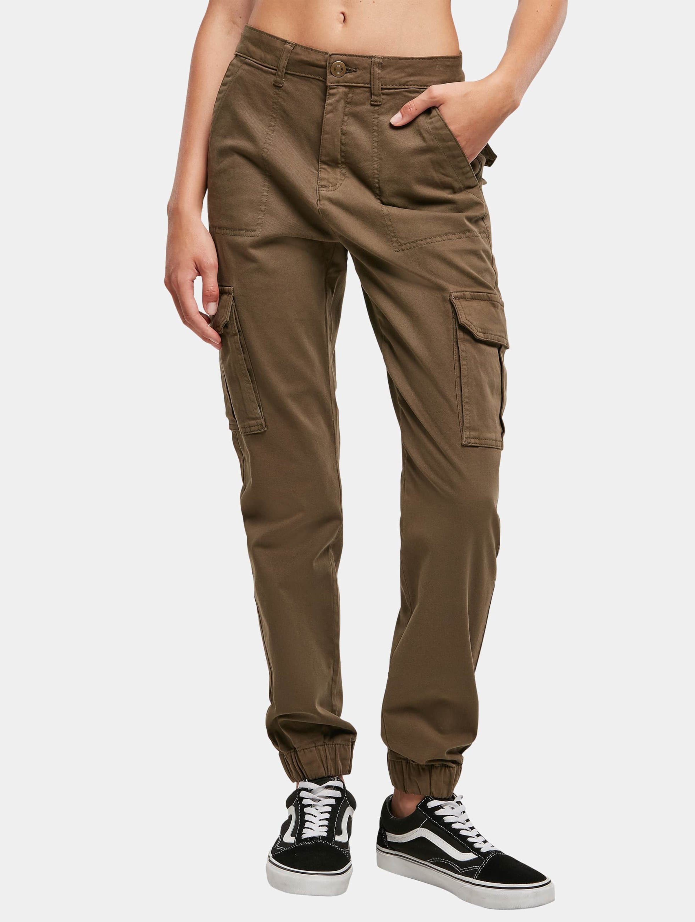 Urban Classics Ladies Cotton Twill Utility Pants