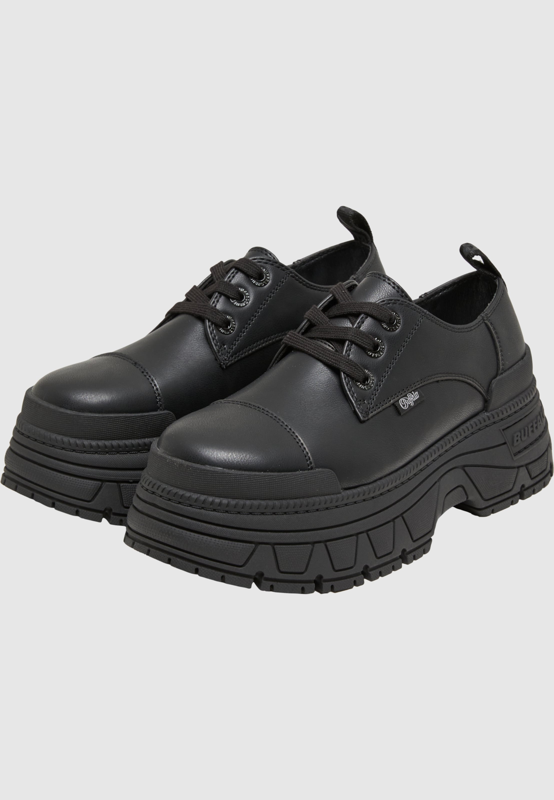Buffalo FUSION LACE UP LO - VEGAN NAPPA