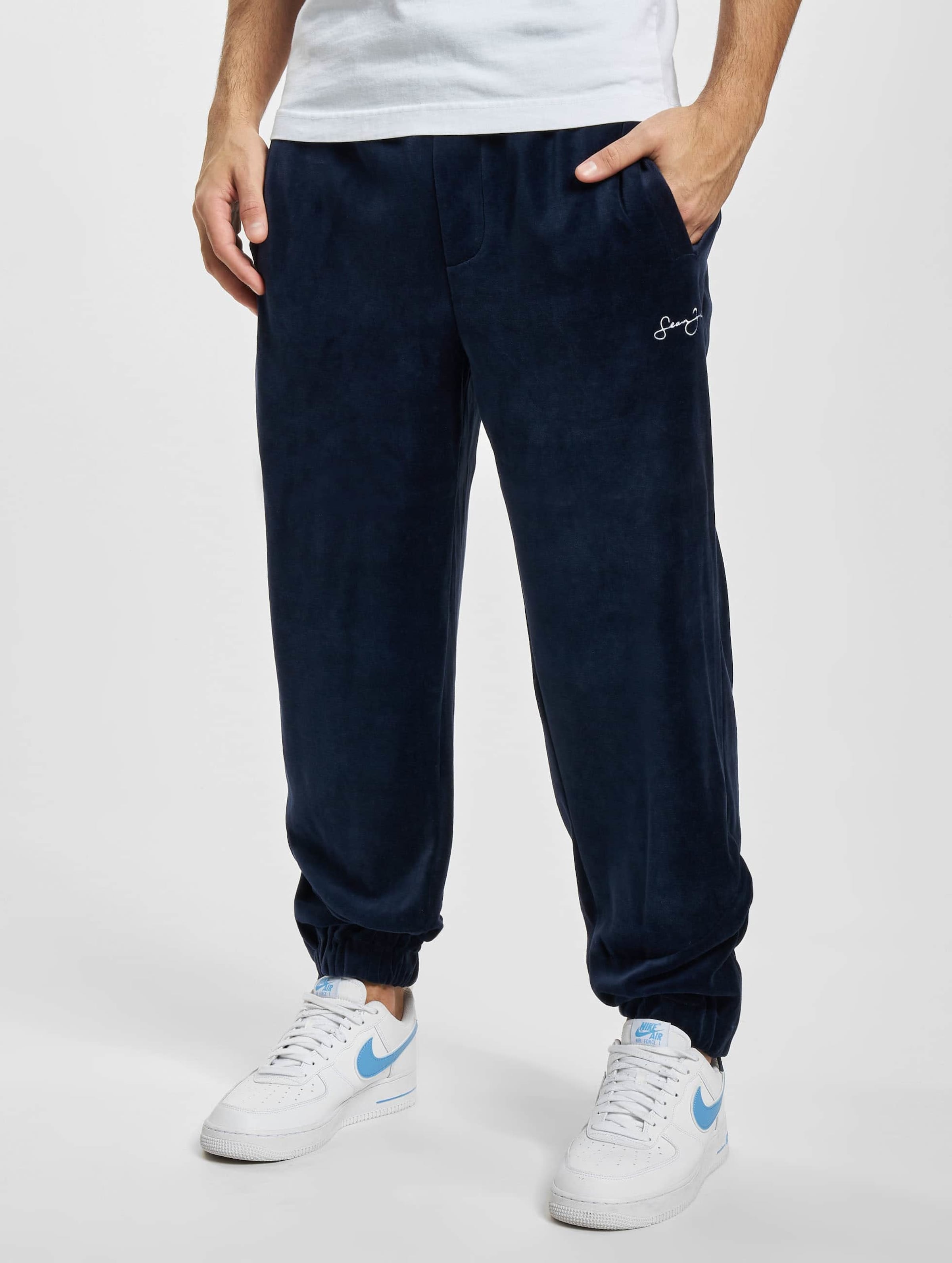 Sean John Script Logo Essential Velours