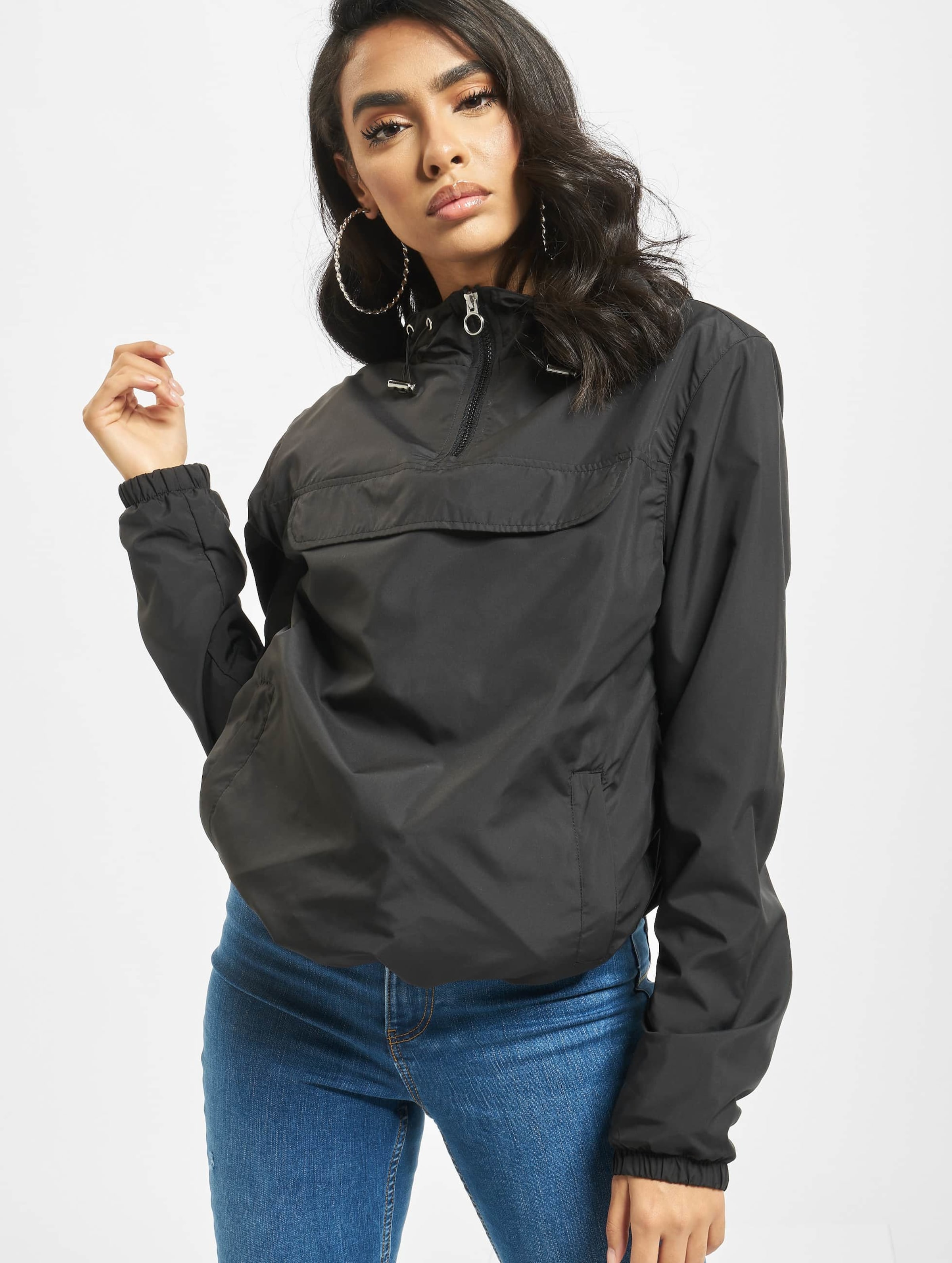 Urban Classics Ladies Basic Pull Over Jacket