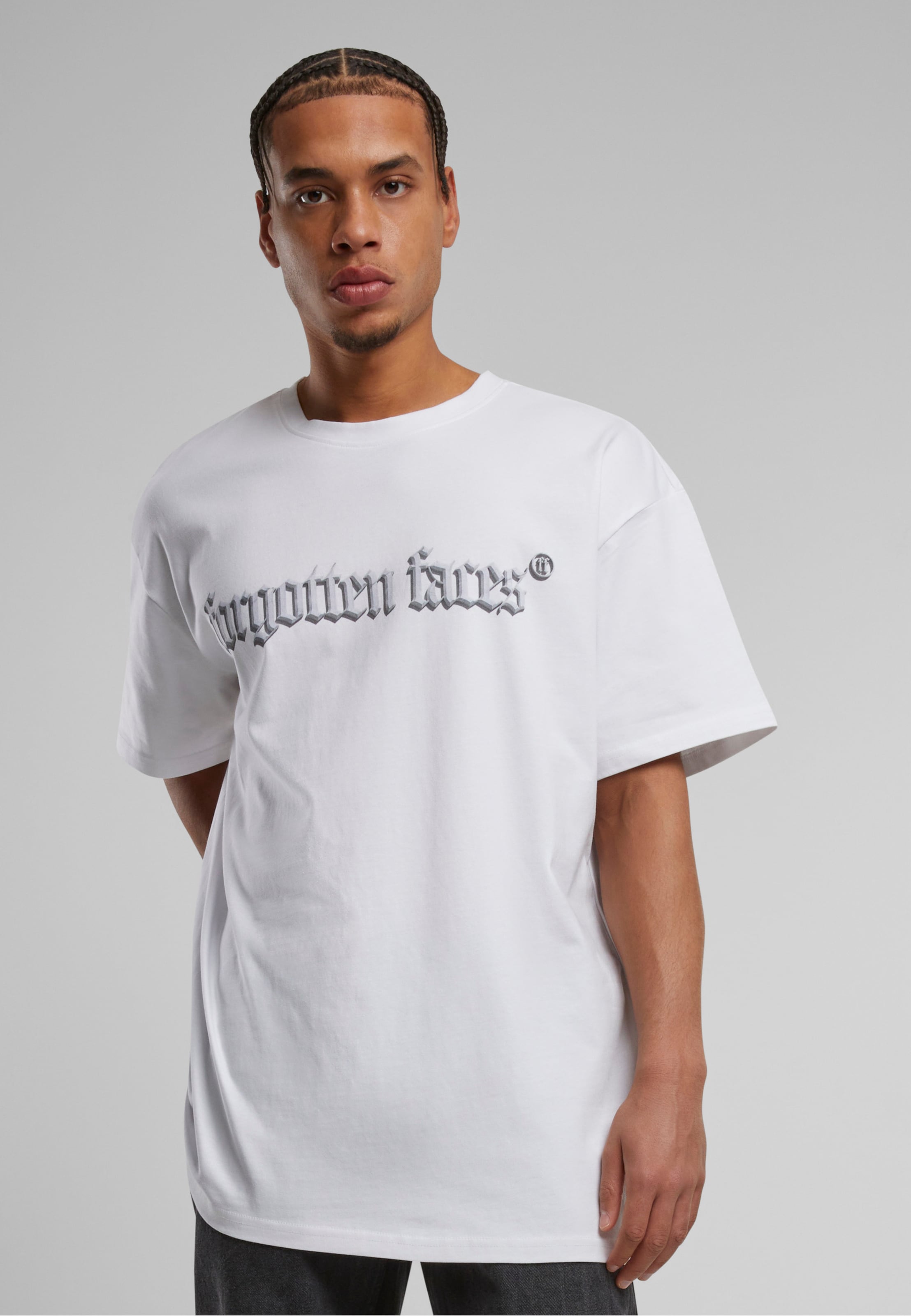 Forgotten Faces Broken Marble Oversize Tee