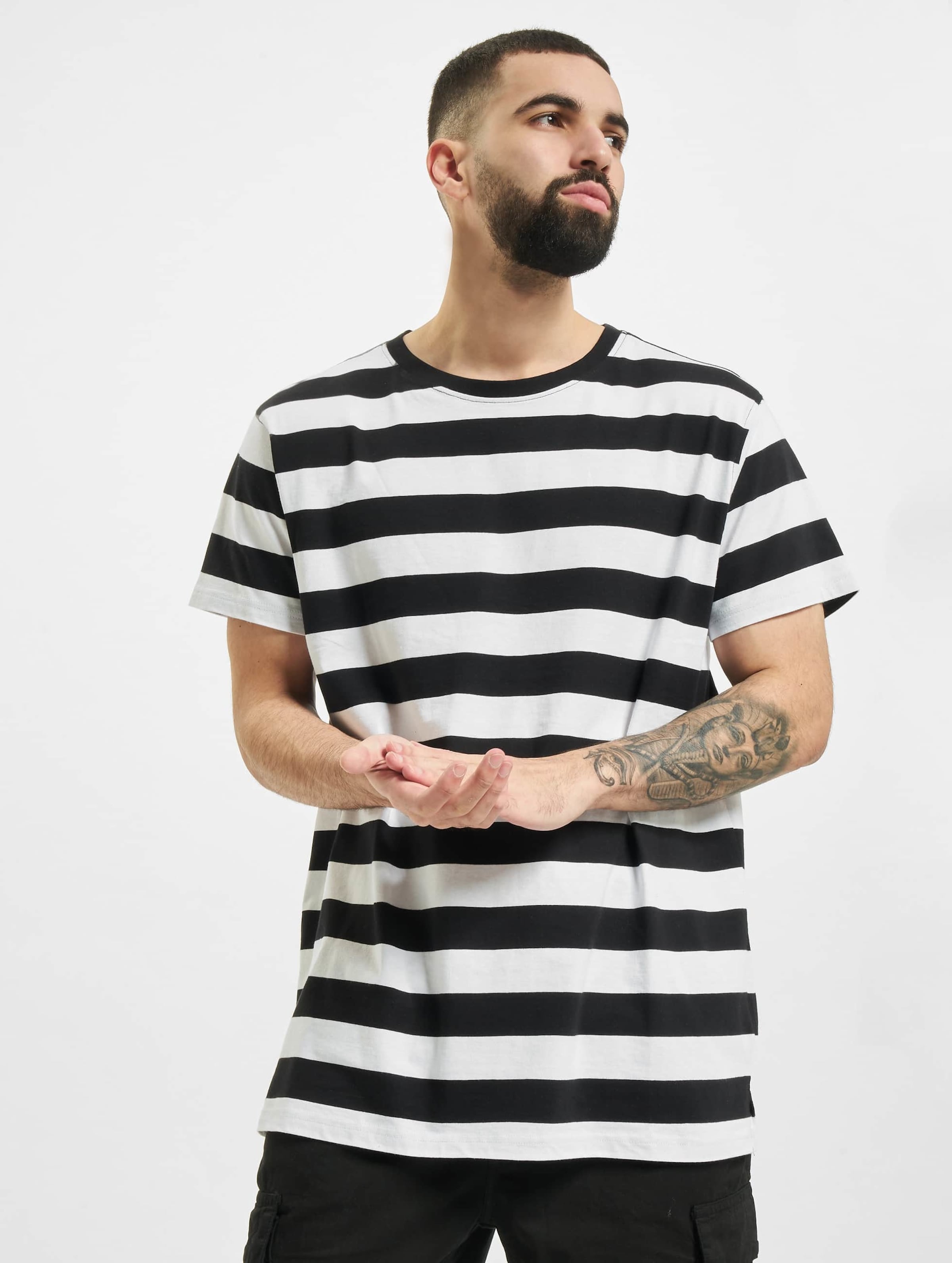 Urban Classics Block Stripe Tee