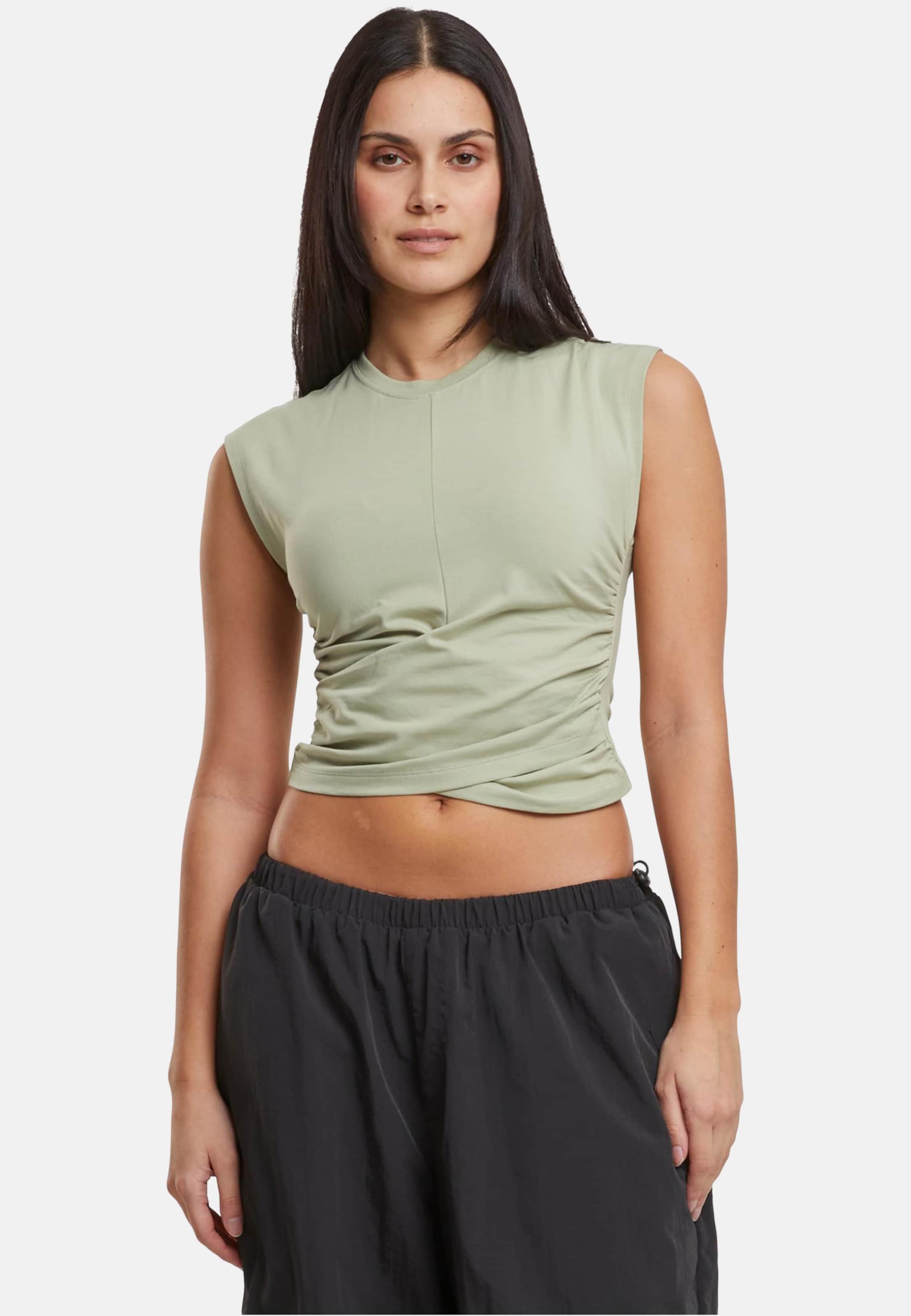 Urban Classics Ladies Cropped Wrapped Top