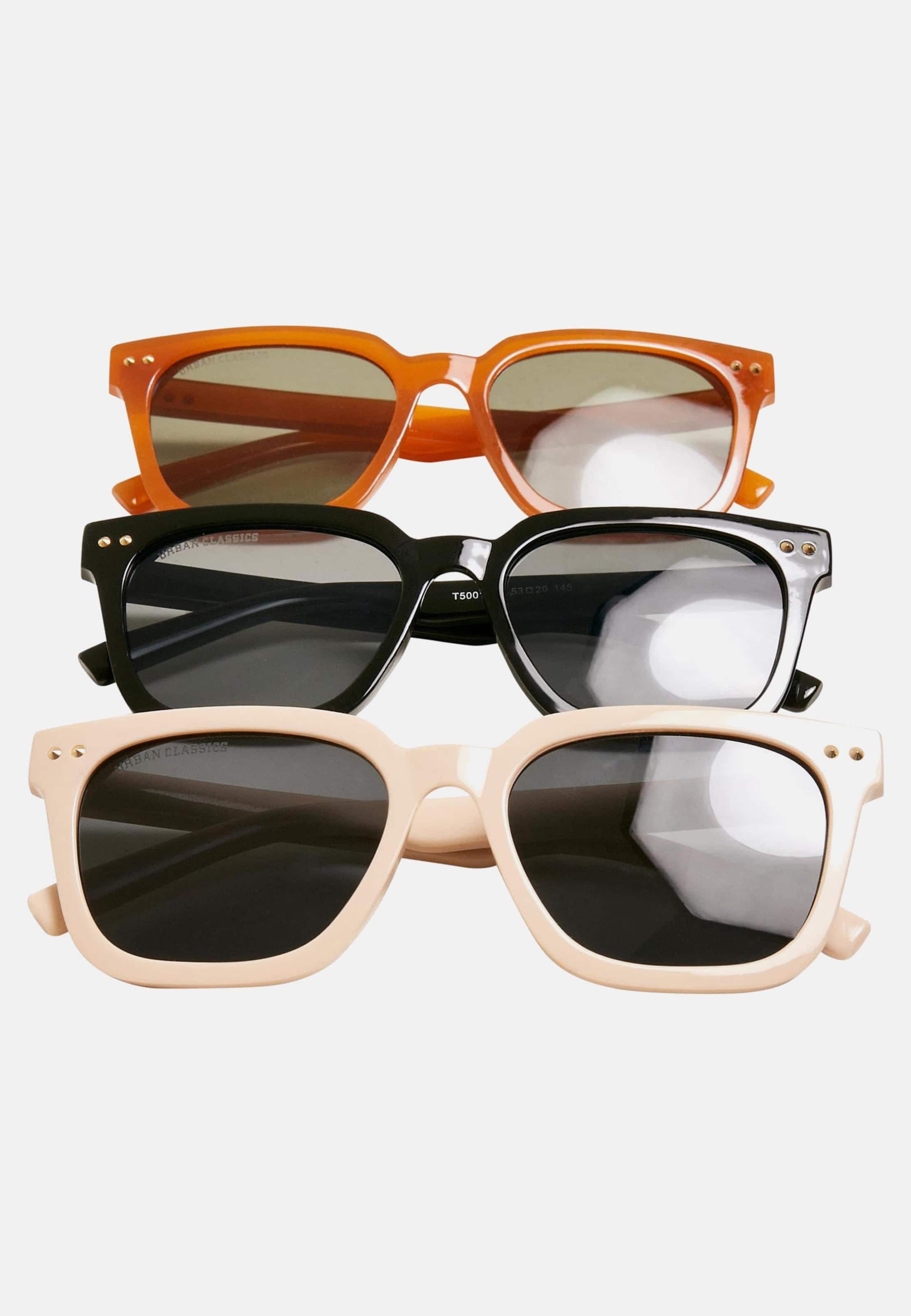 Urban Classics Sunglasses Chicago 3-Pack