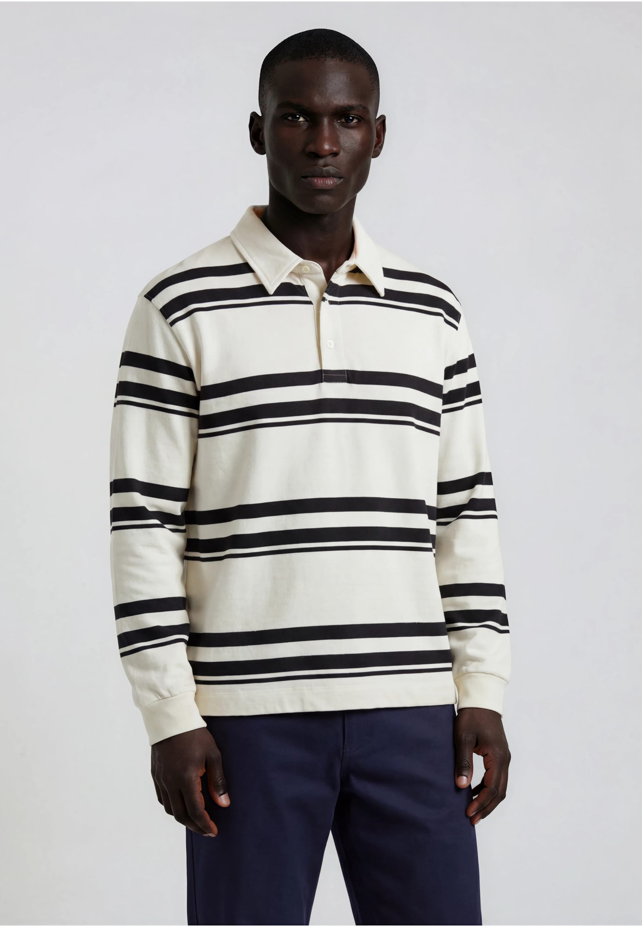 Minimum Tate rlx ls strp polo