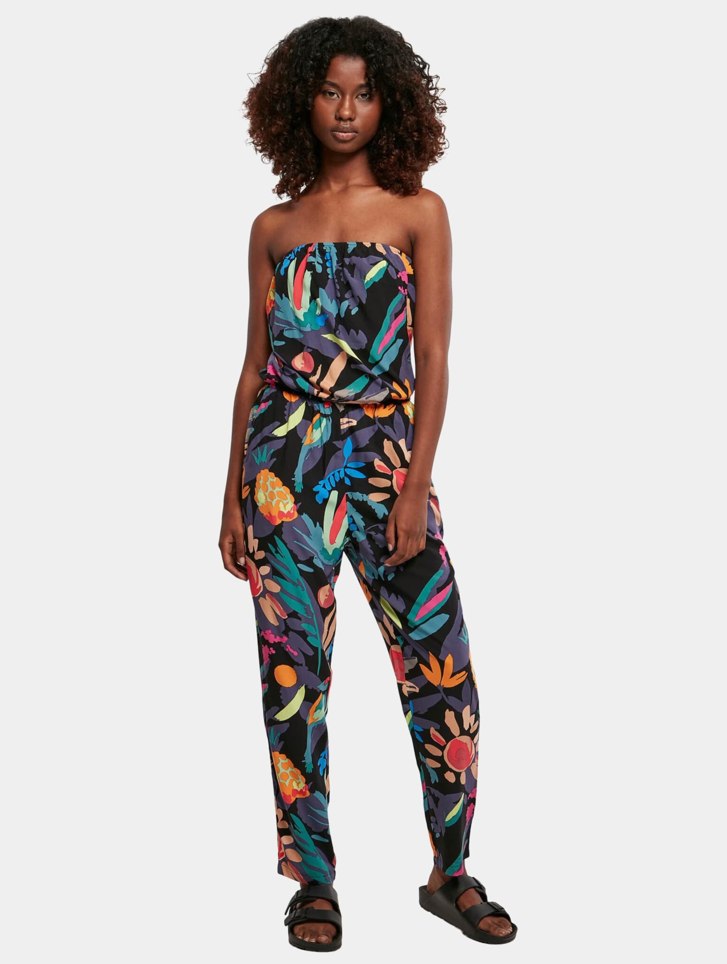 Urban Classics Ladies Viscose Bandeau Jumpsuit