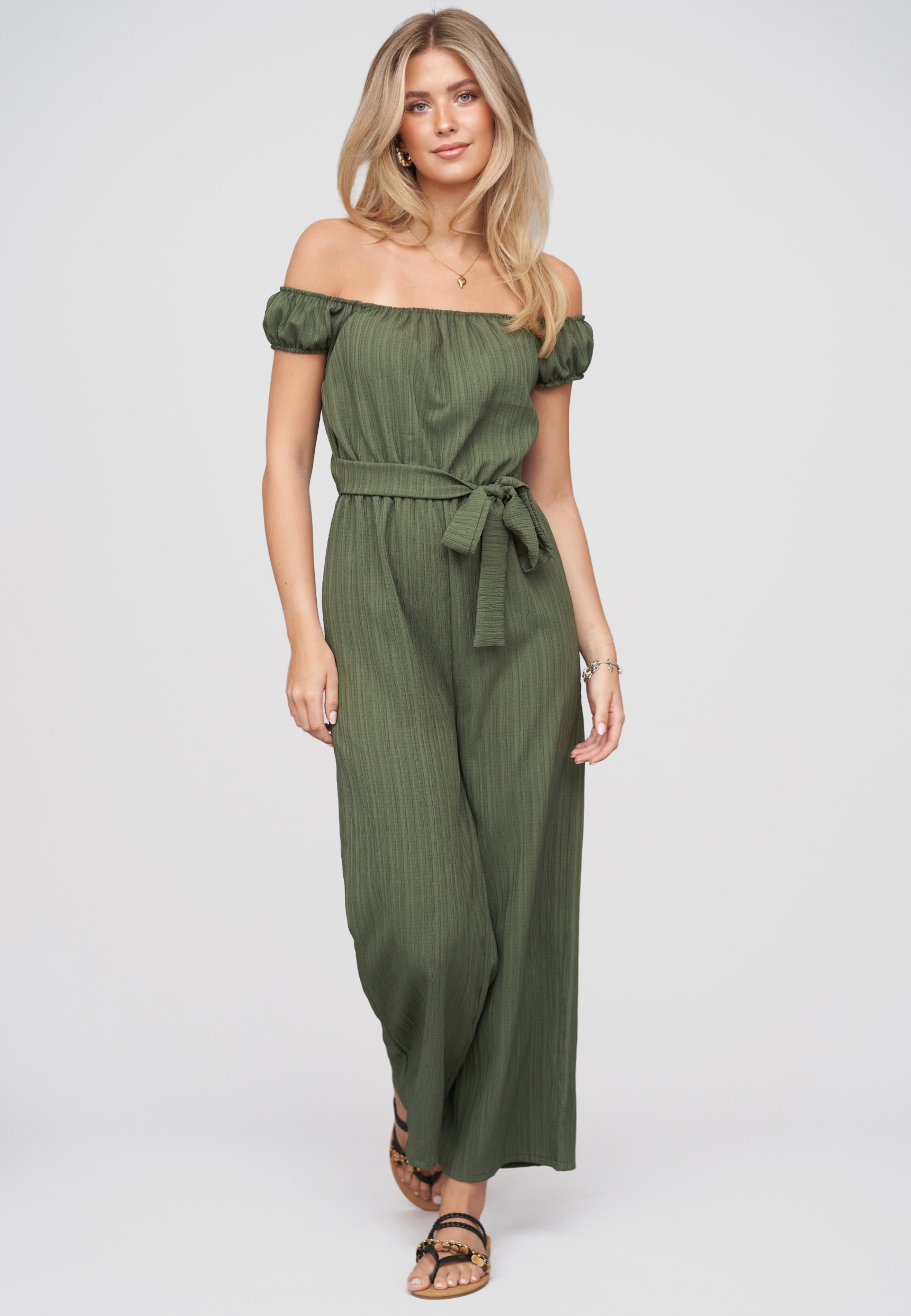 Cloud5ive Offshoulder Maxi Jumpsuit