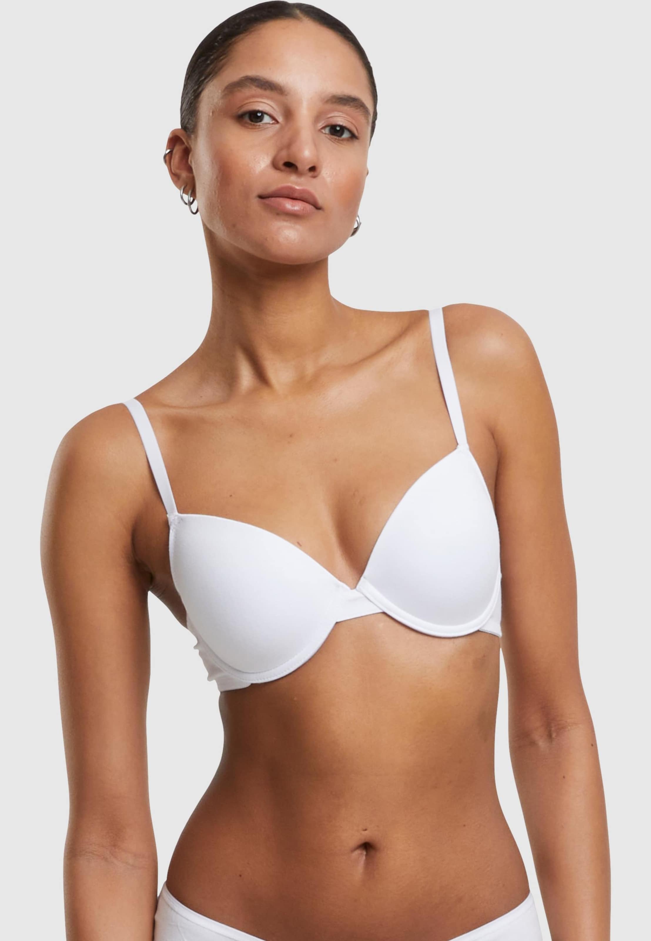 Urban Classics Ladies Basic Cotton Bra 2-Pack