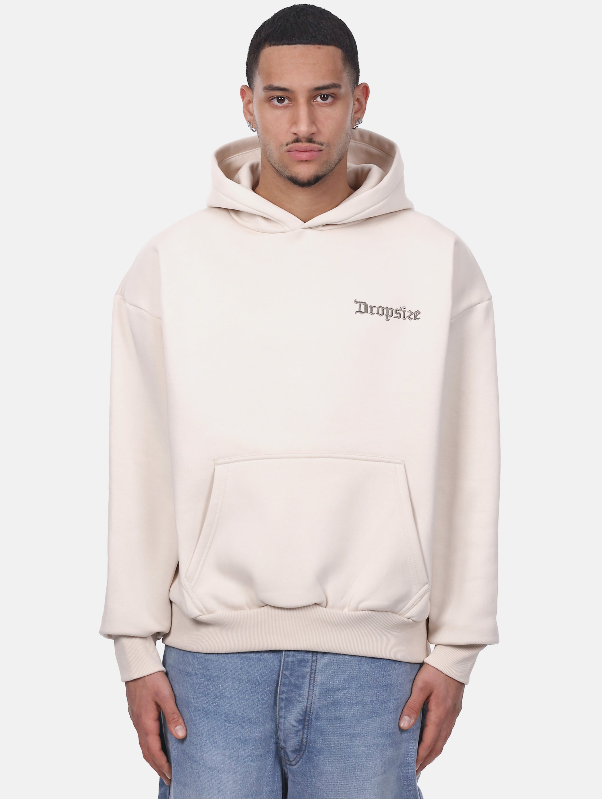 Dropsize HEAVY OVERSIZE CREWLOVE HOODIE