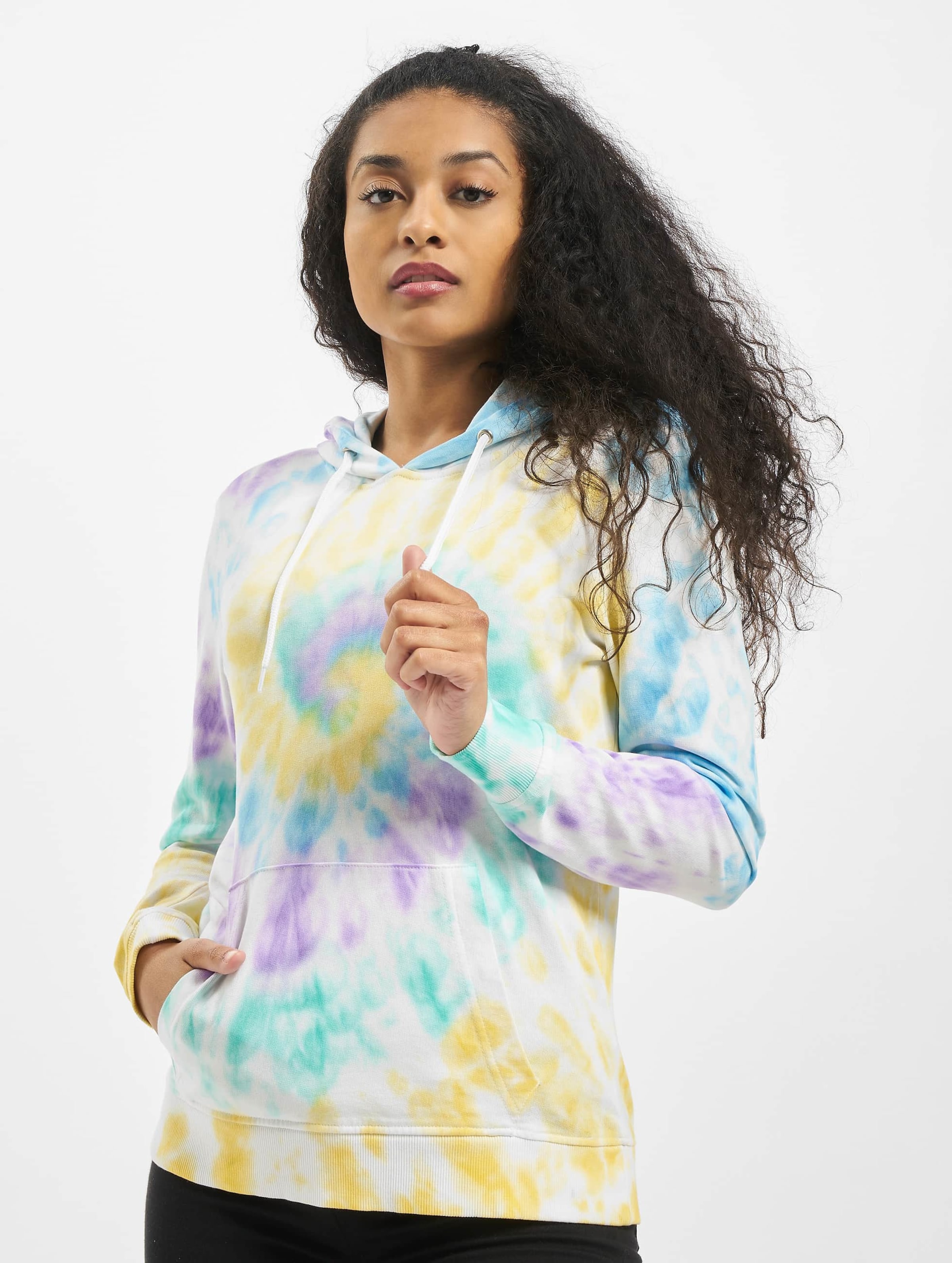 Urban Classics Ladies Tie Dye Hoody