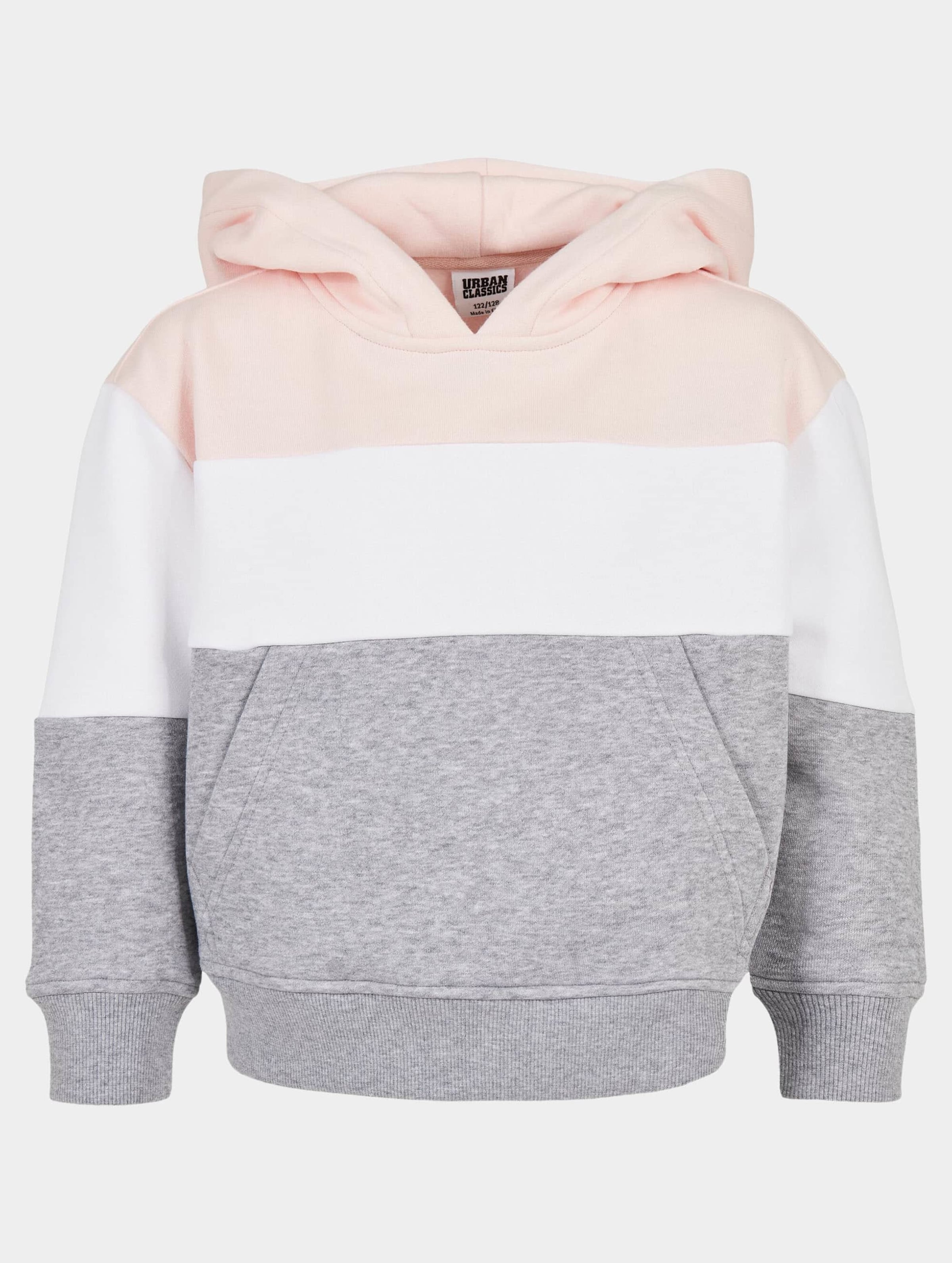 Urban Classics Girls Oversized 3-Tone Hoody