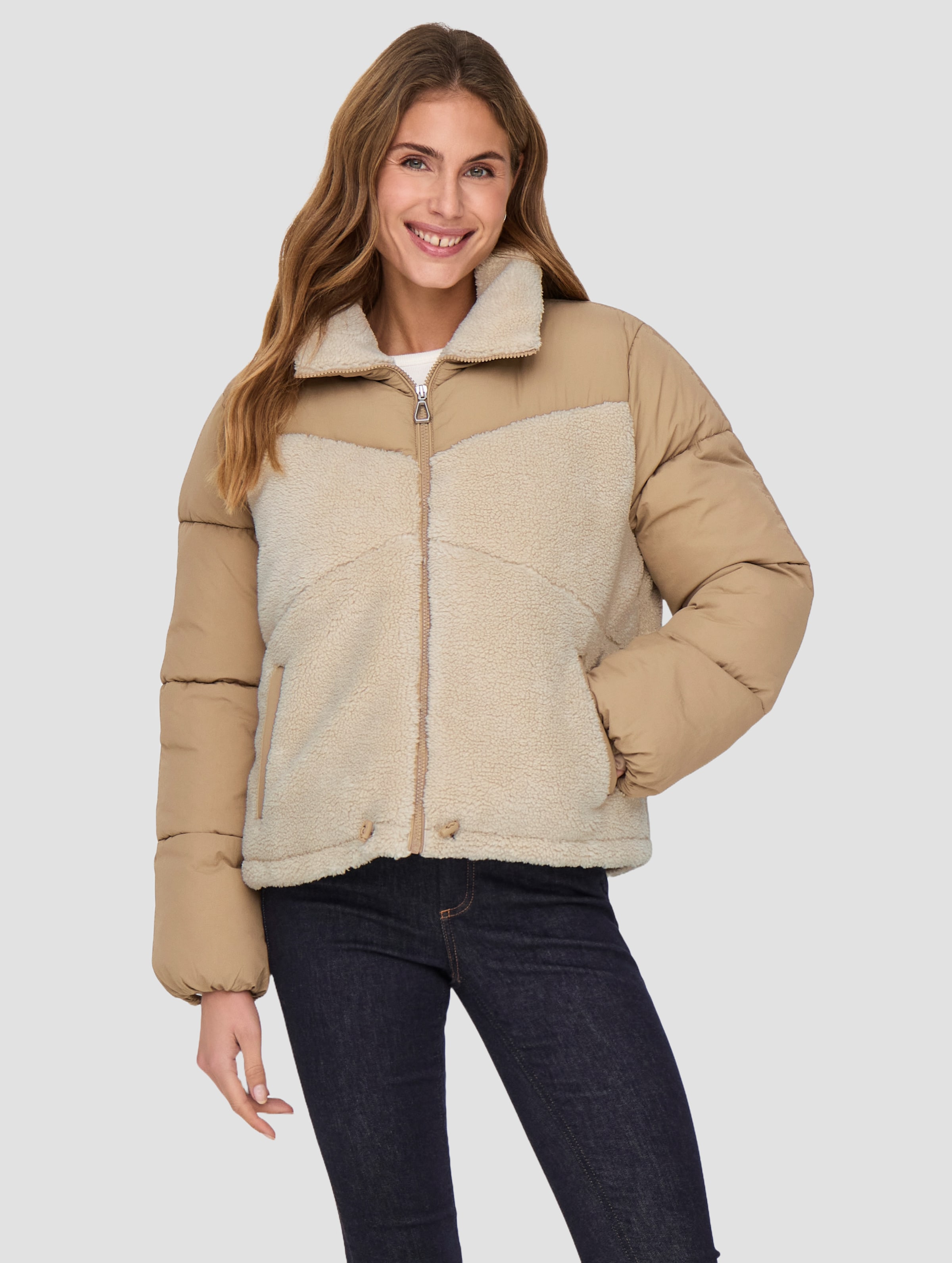 Only Siena Teddy Mix Übergangsjacke