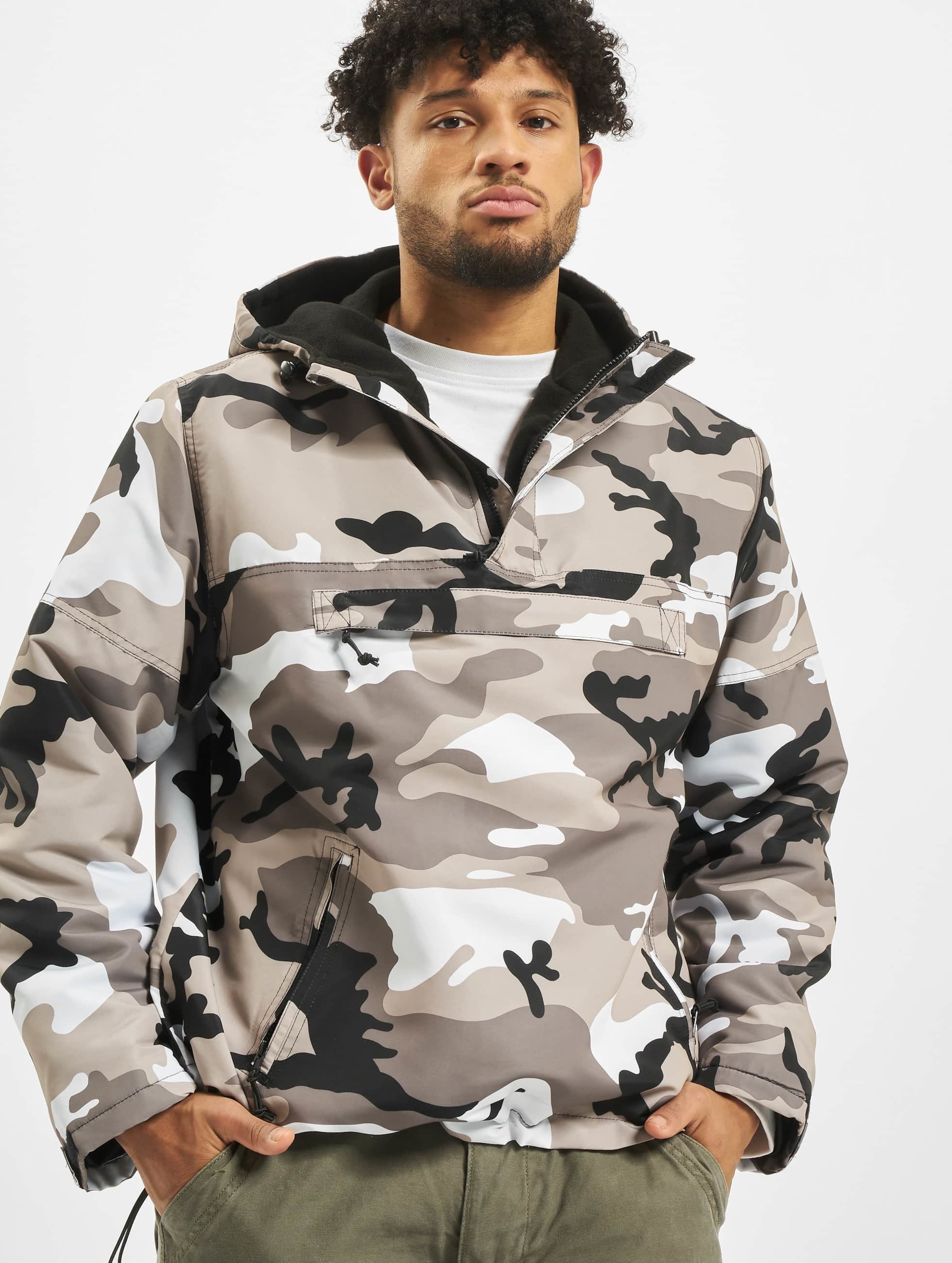 Brandit Fleece Pull Over Windbreaker