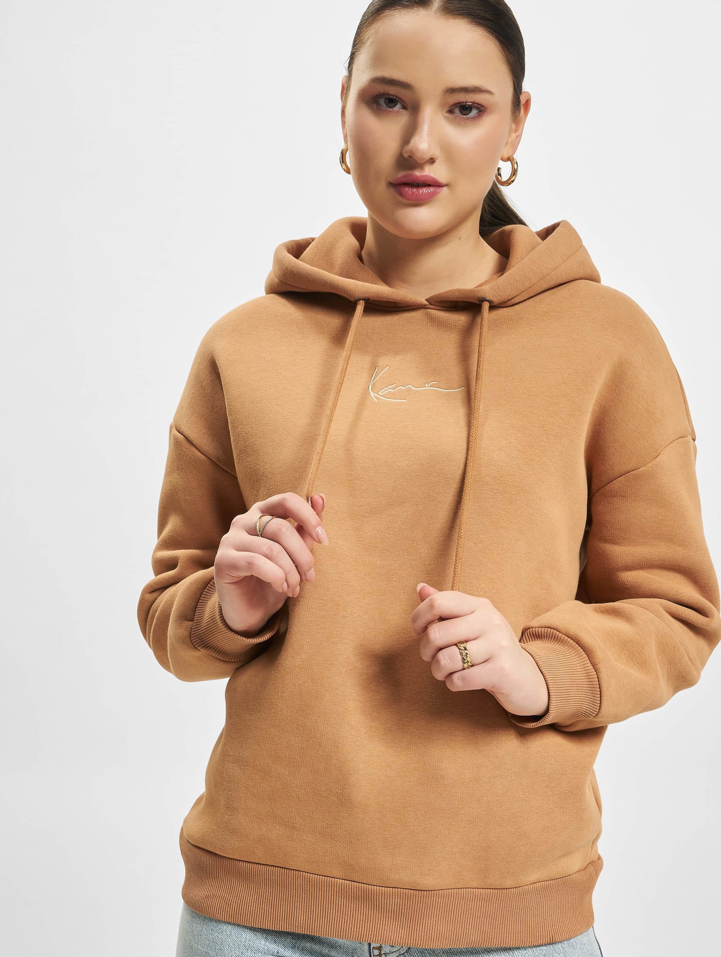 Karl Kani KW224-055-3 KK Small Signature Hoodie Long Fit