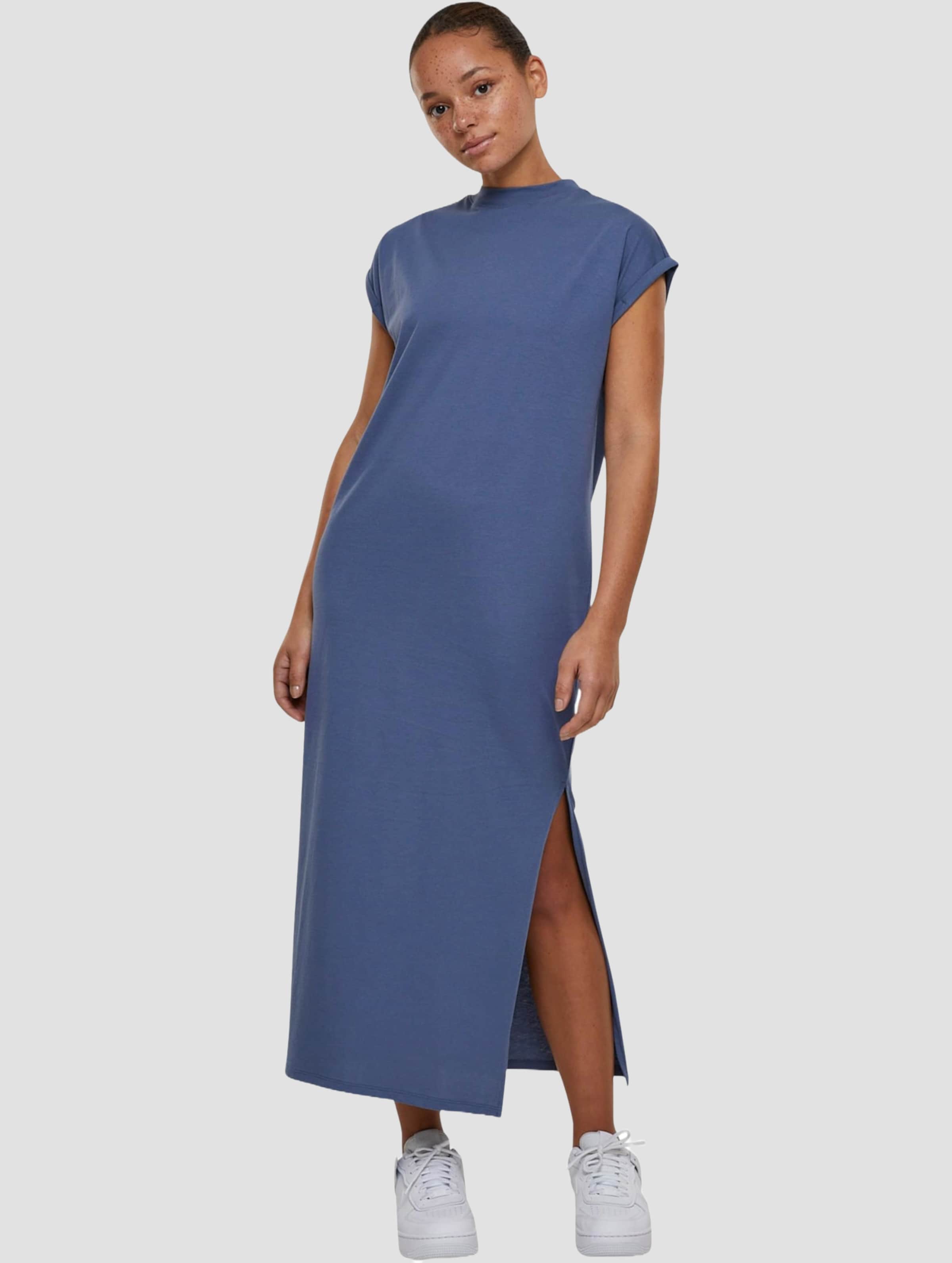 Urban Classics Ladies Long Extended Shoulder Dress