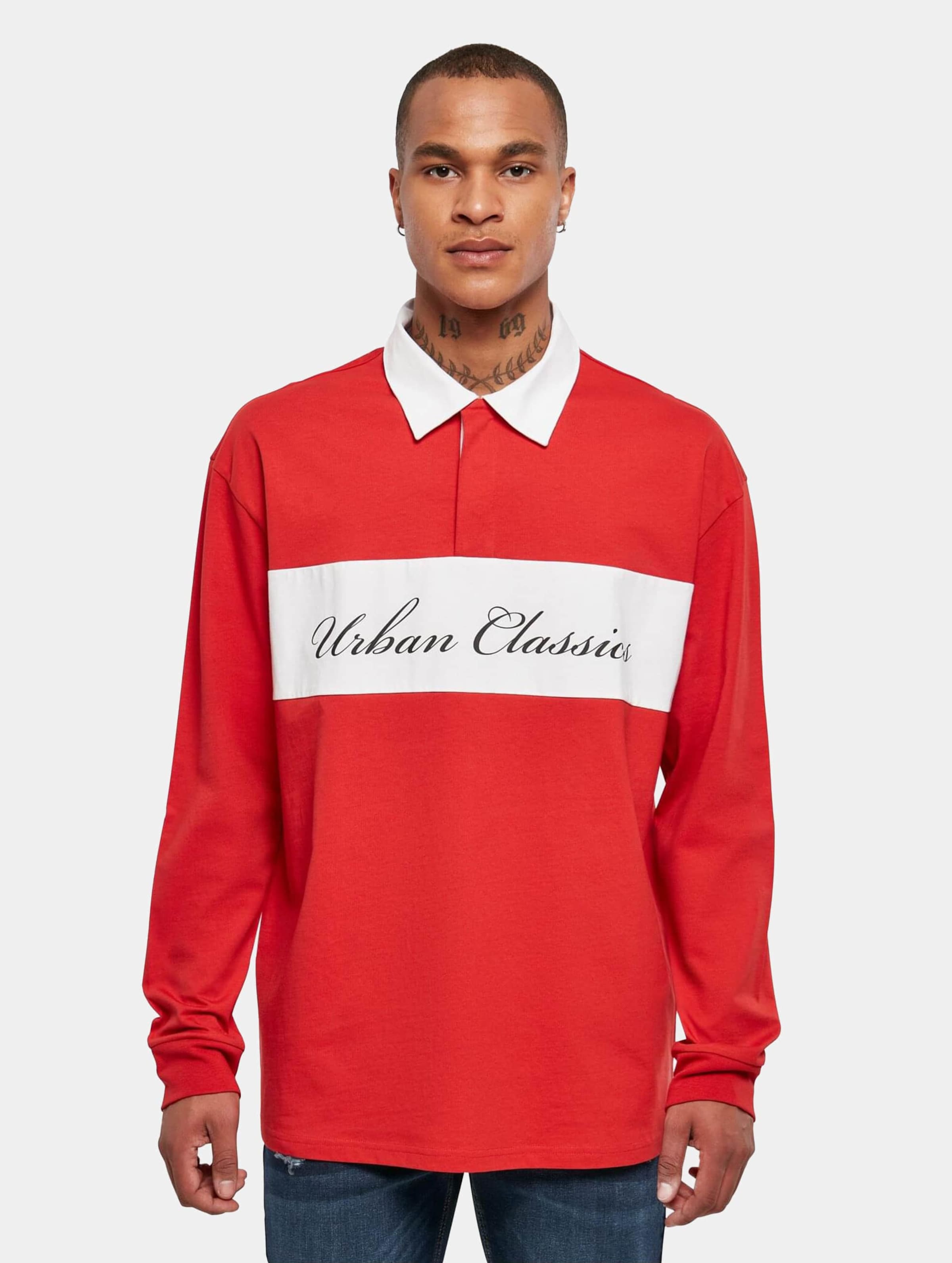 Urban Classics Oversized Rugby Longsleeve