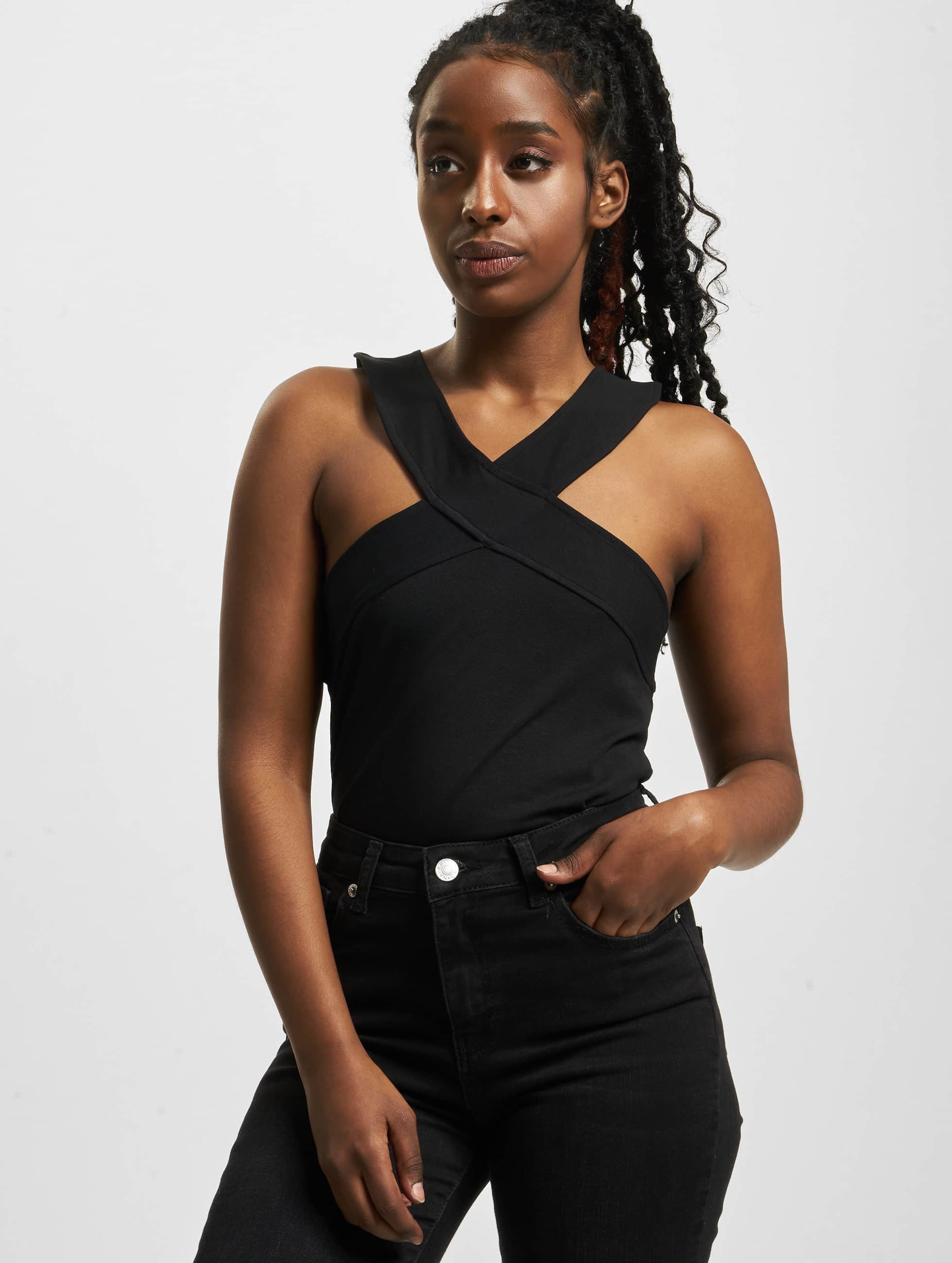Urban Classics Ladies Cross Top