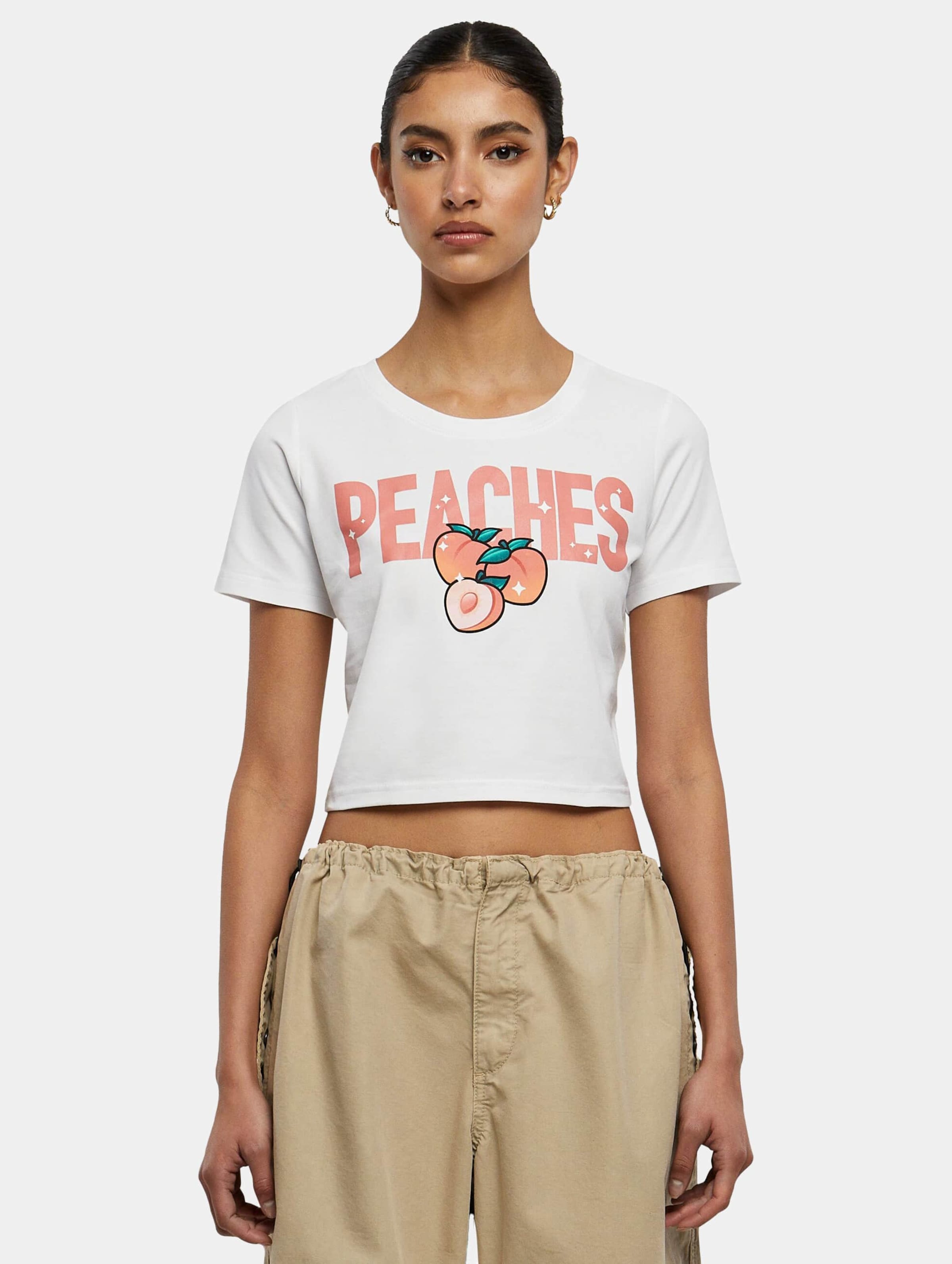 Miss Tee Peaches Cropped