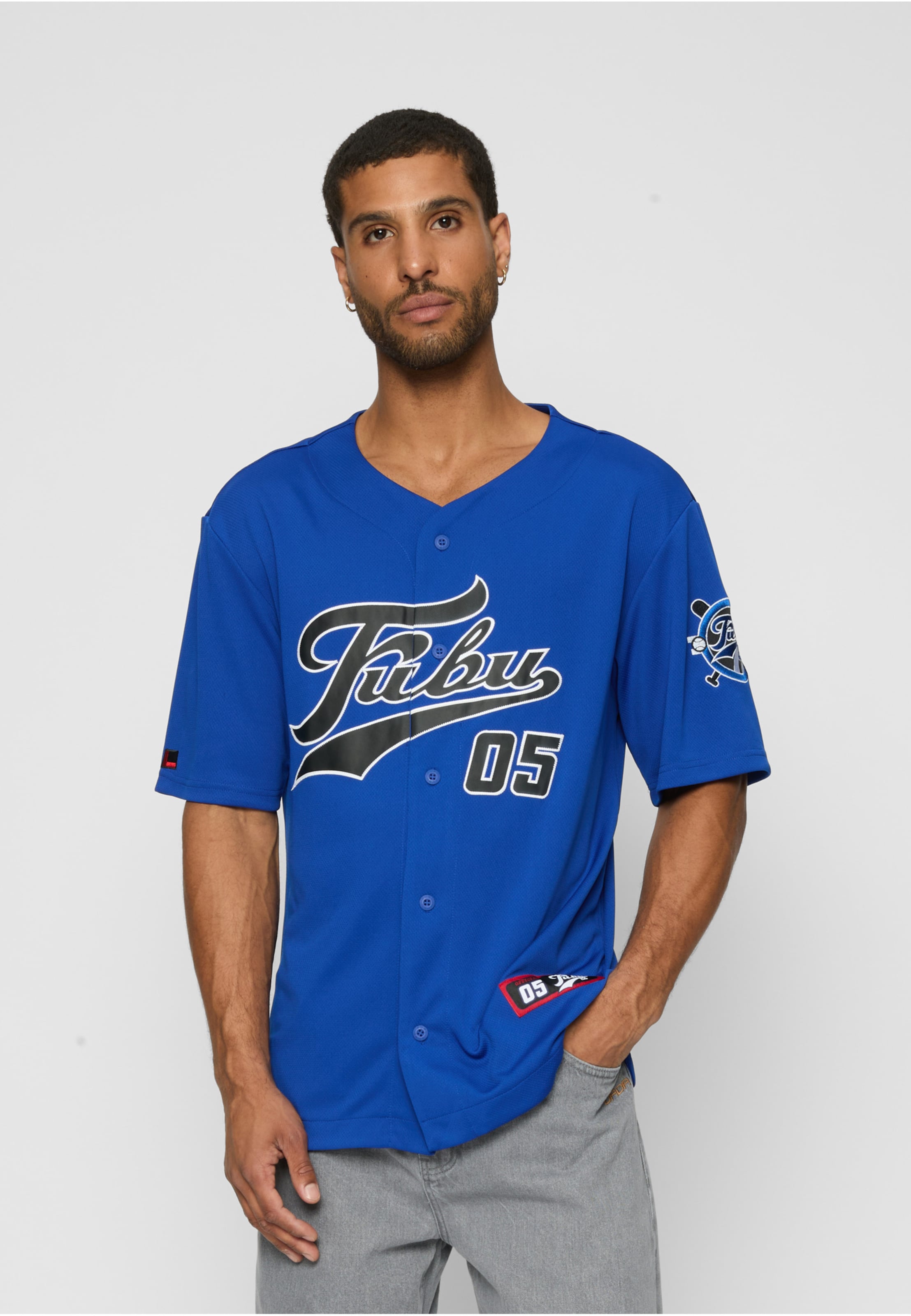 FM212-005-2 Fubu Varsity Baseball Jersey
