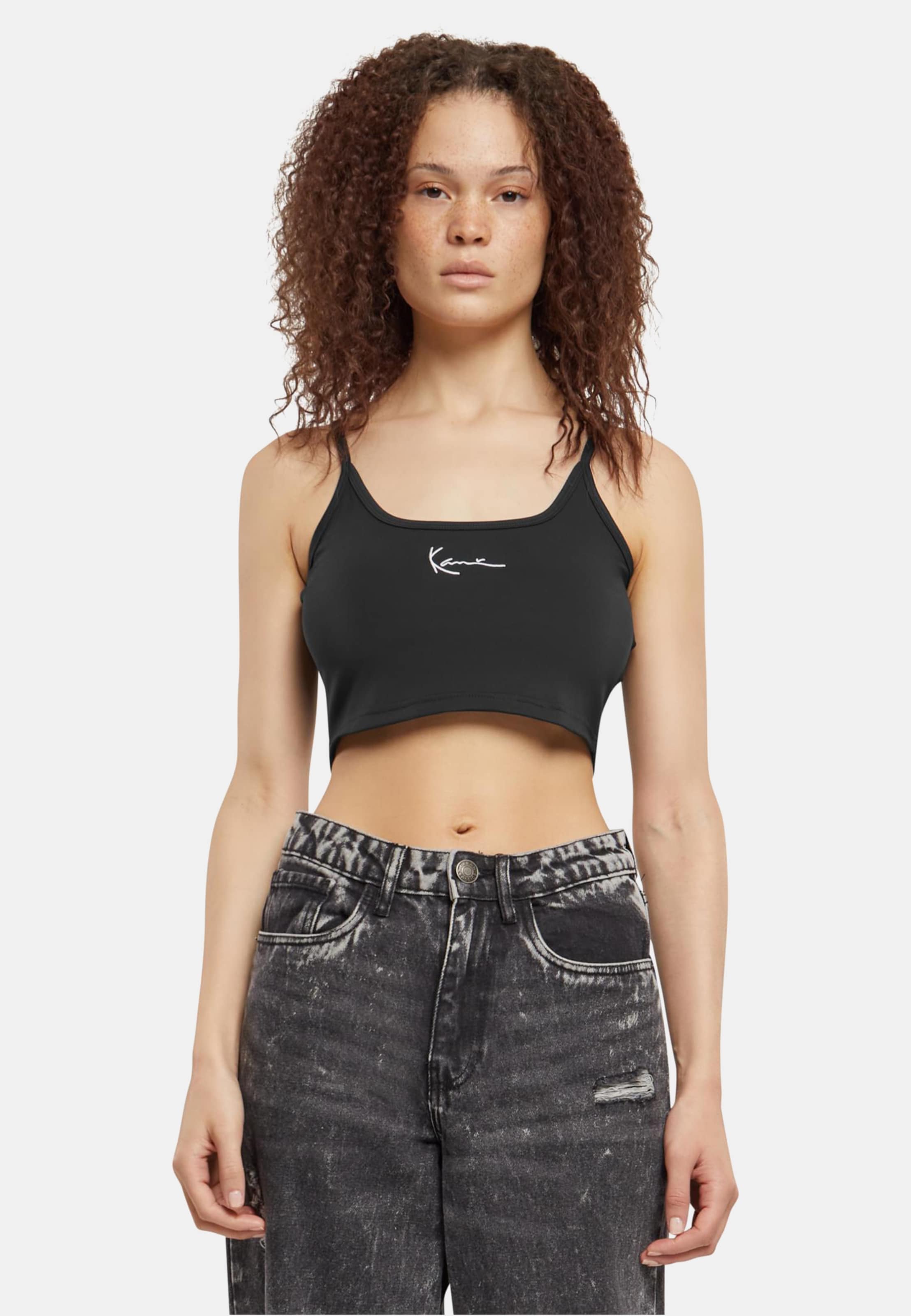 Karl Kani Small Signature Essential Crop Top