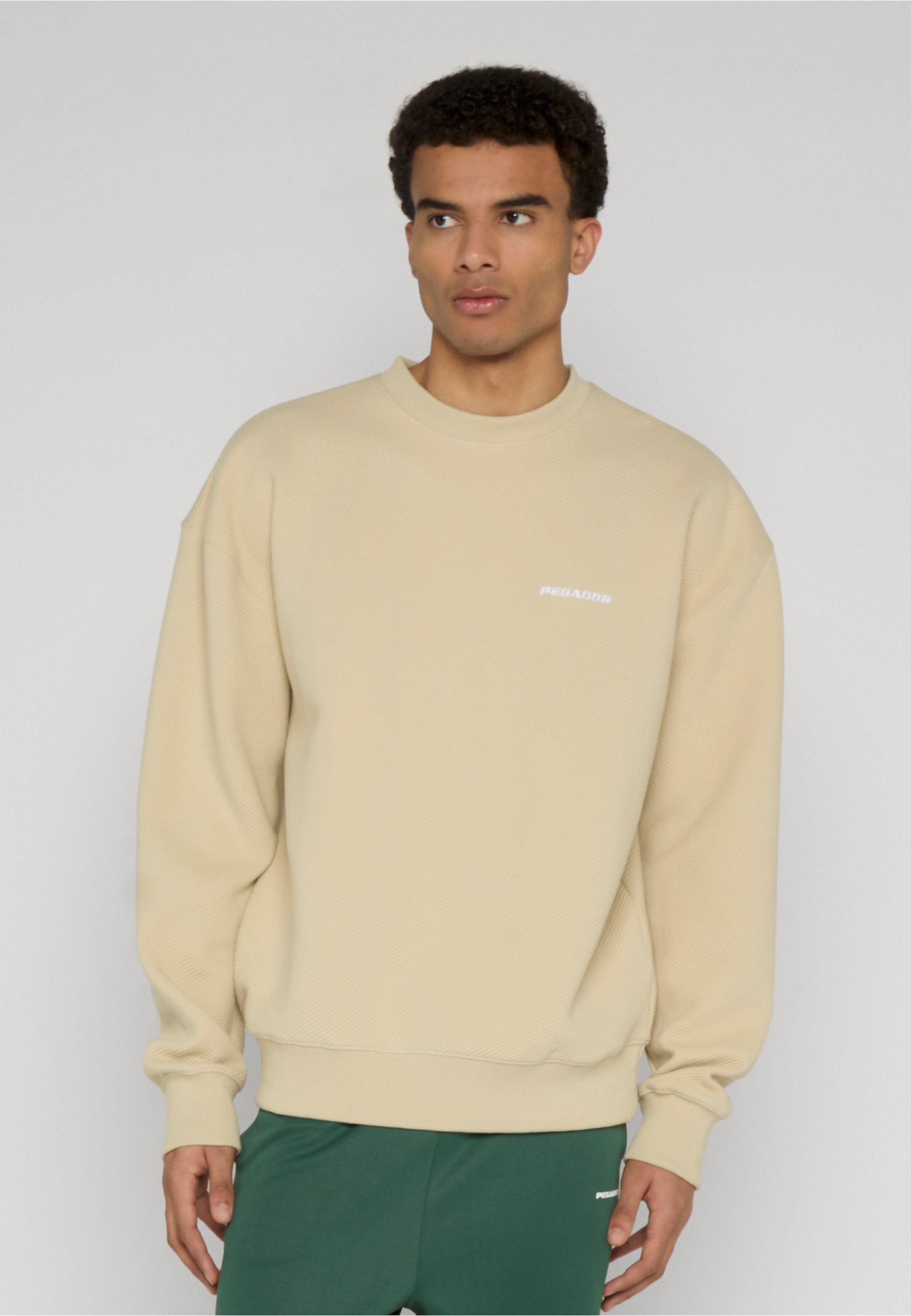PEGADOR Tate Structured Oversized Sweater
