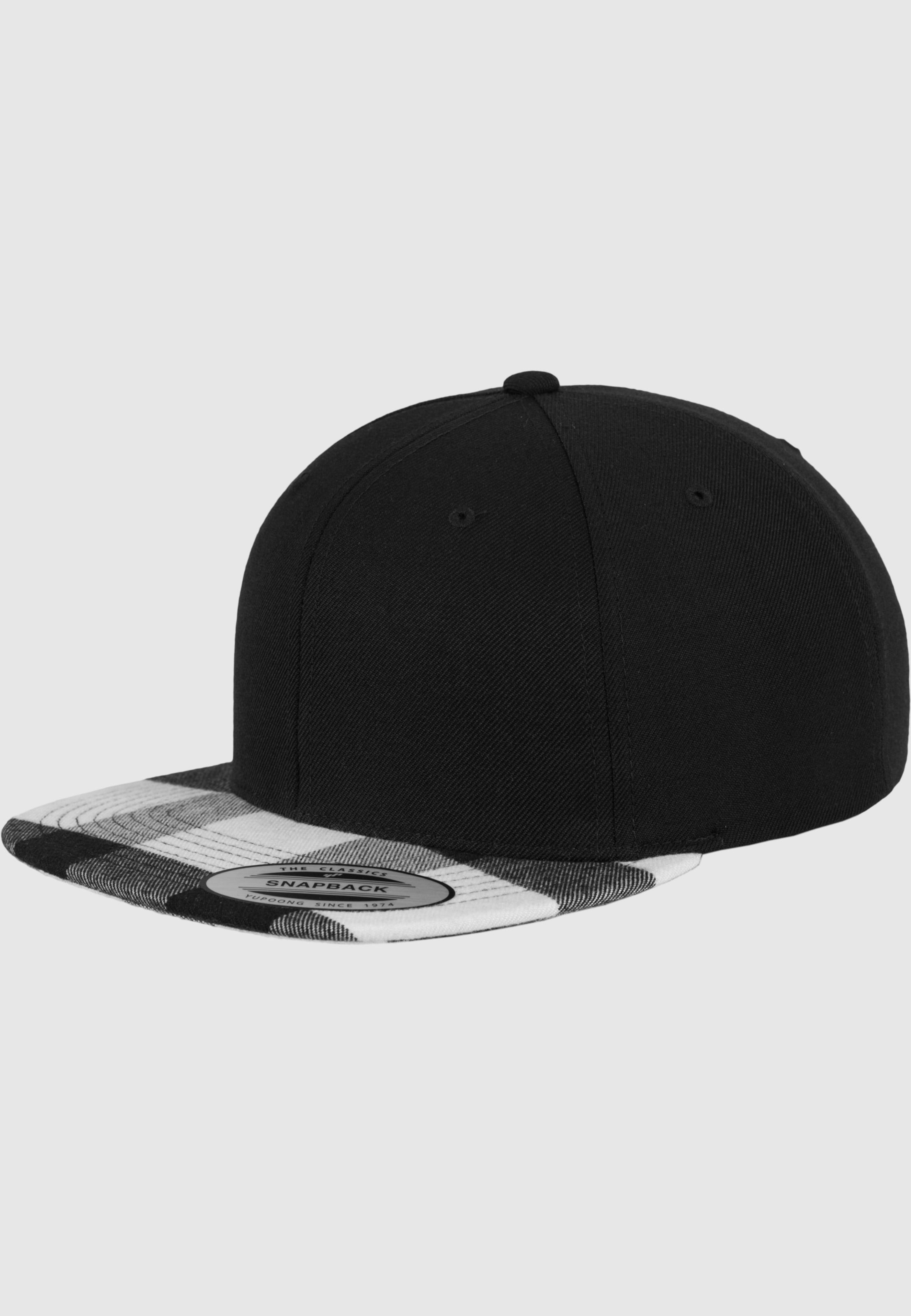 Flexfit Checked Flanell Peak Snapback